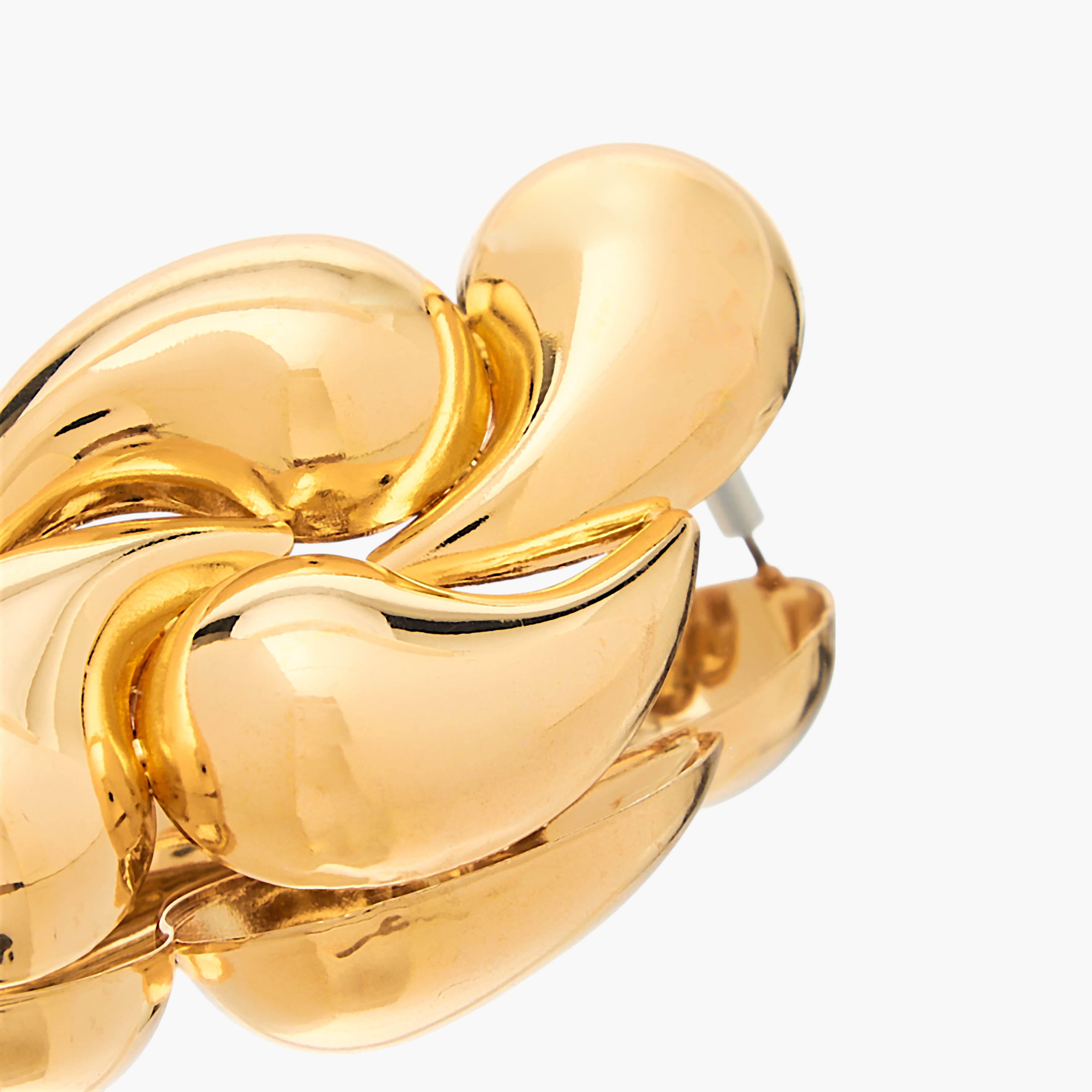 Abstract Drop Earrings with Pushback Closure-women-watchesandjewellery-jewellery-earrings-image-3