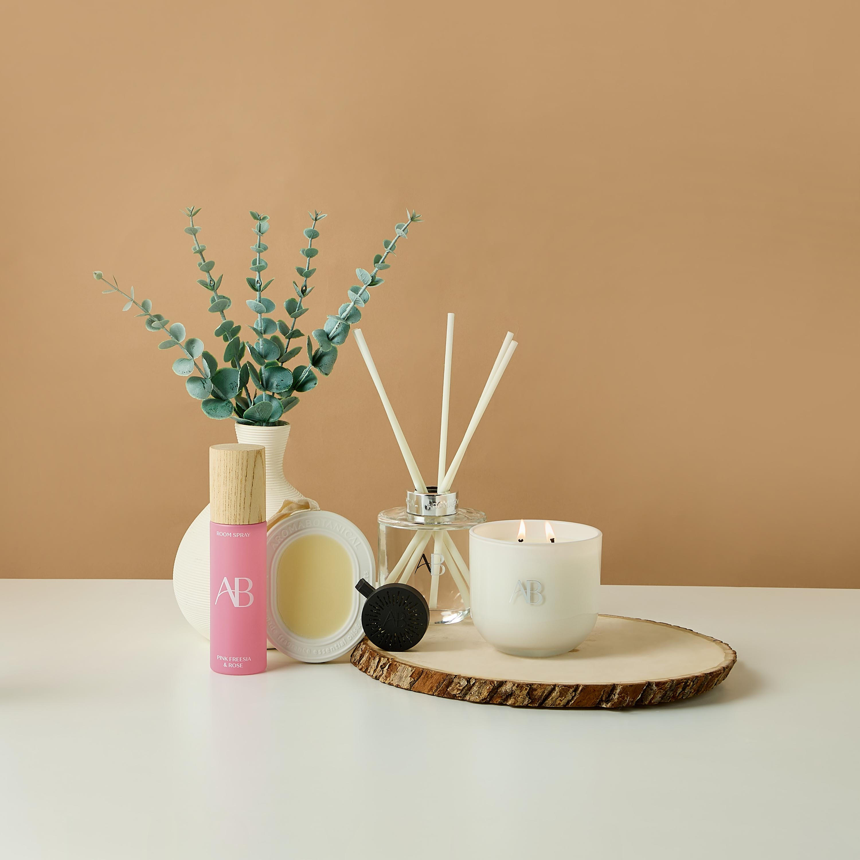 موزع عطور أعواد خشبية برائحة الفريزيا الوردية والورد من أرومابوتنيكال - 200 مل-household-homefragrance-reeddiffusers-image-4