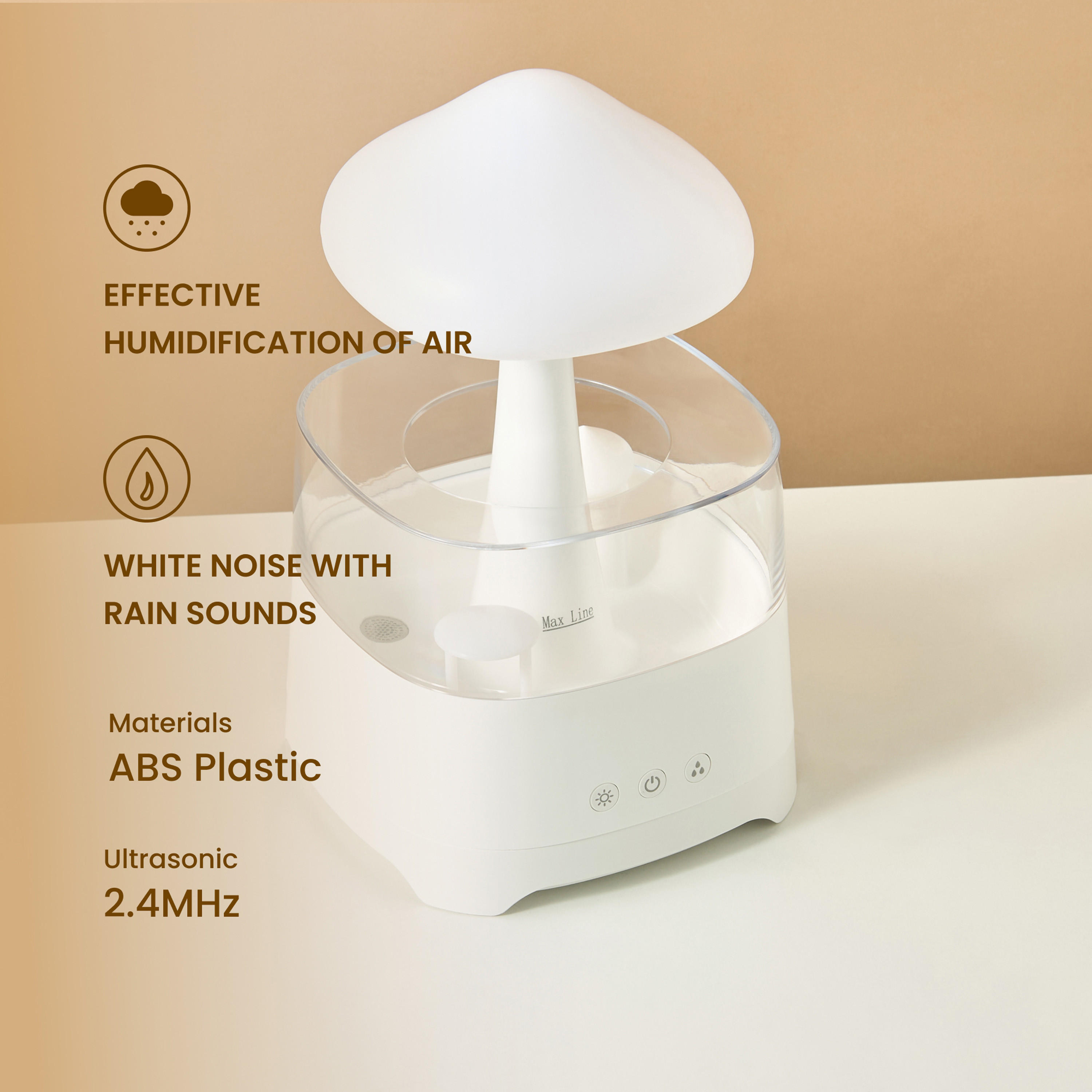 Rain Cloud Humidifier - 450 ml-household-homefragrance-airrevitalisersandhumidifiers-image-3