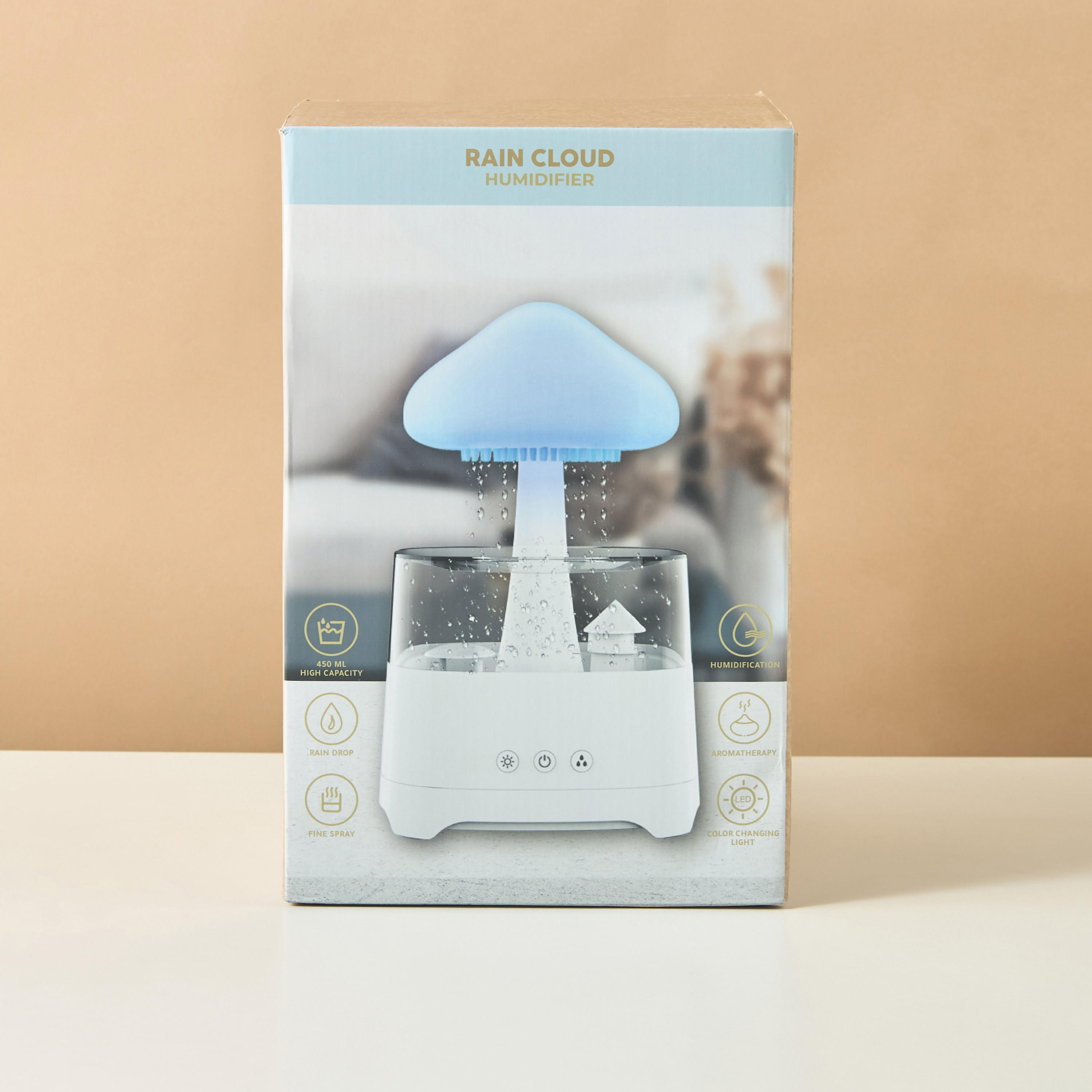 Rain Cloud Humidifier - 450 ml-household-homefragrance-airrevitalisersandhumidifiers-image-9