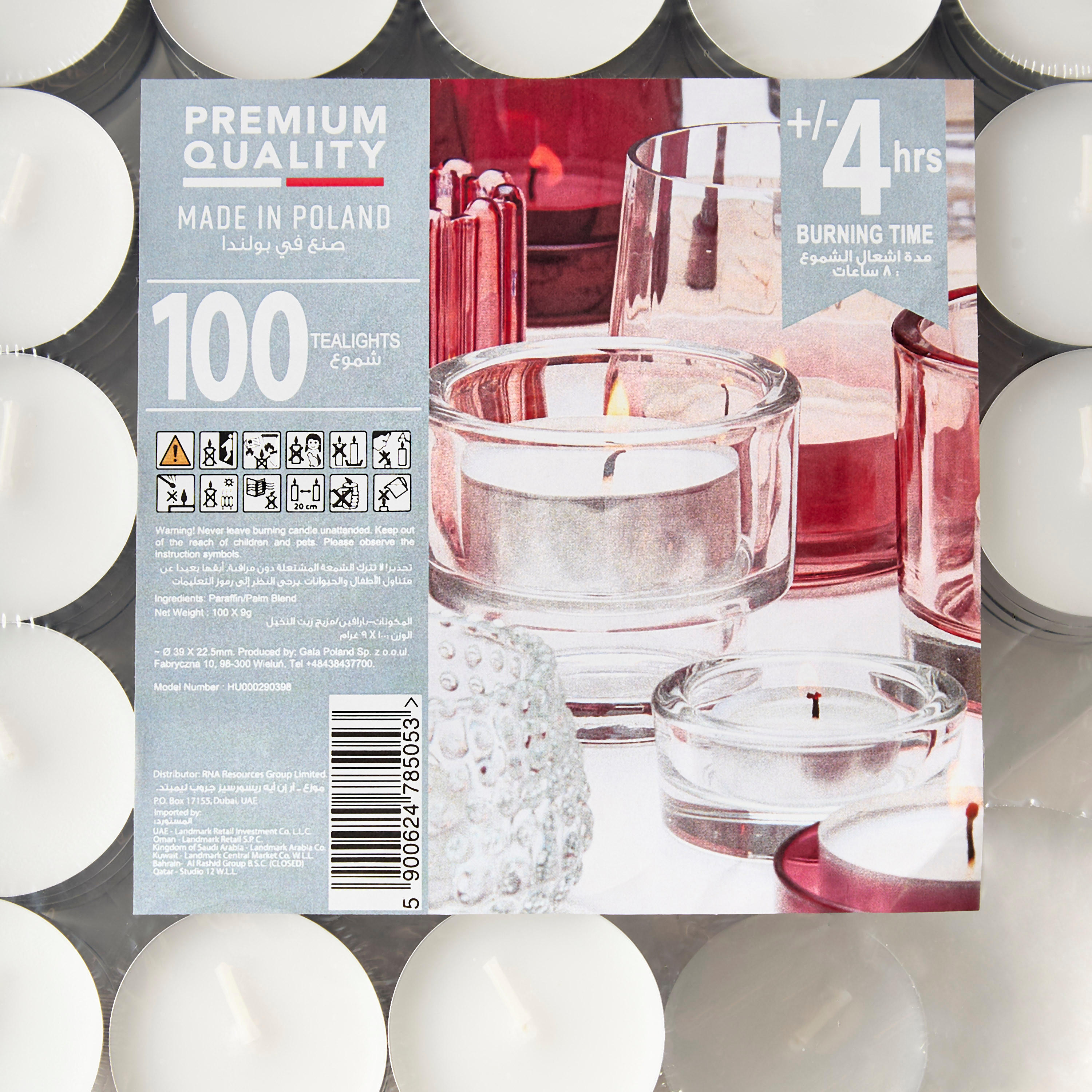 Unscented 100-Piece Tealight Candle Set-household-homefragrance-candles-image-6