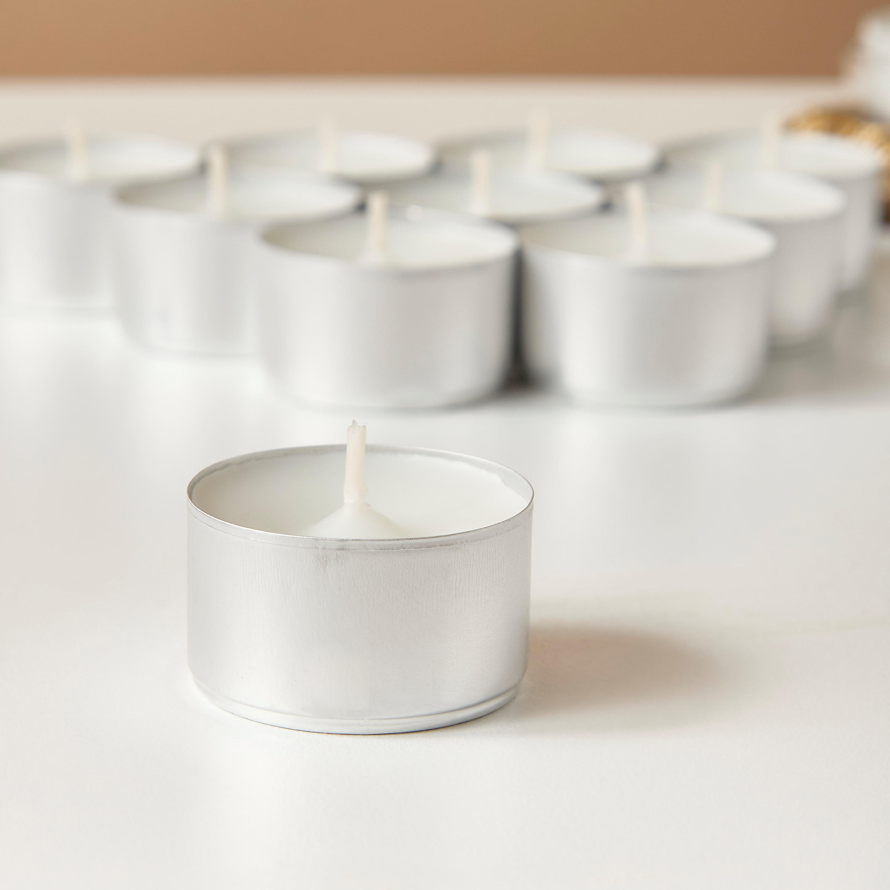 Unscented 50-Piece Tealight Candle Set-household-homefragrance-candles-image-5