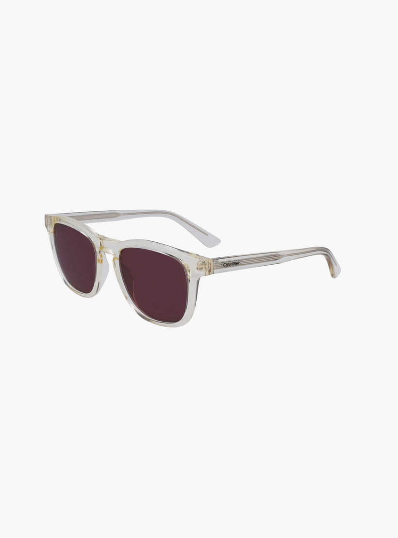 Calvin Klein 52 MM Brown Square Sunglasses | CK23505S-men-sunglasses-image-1