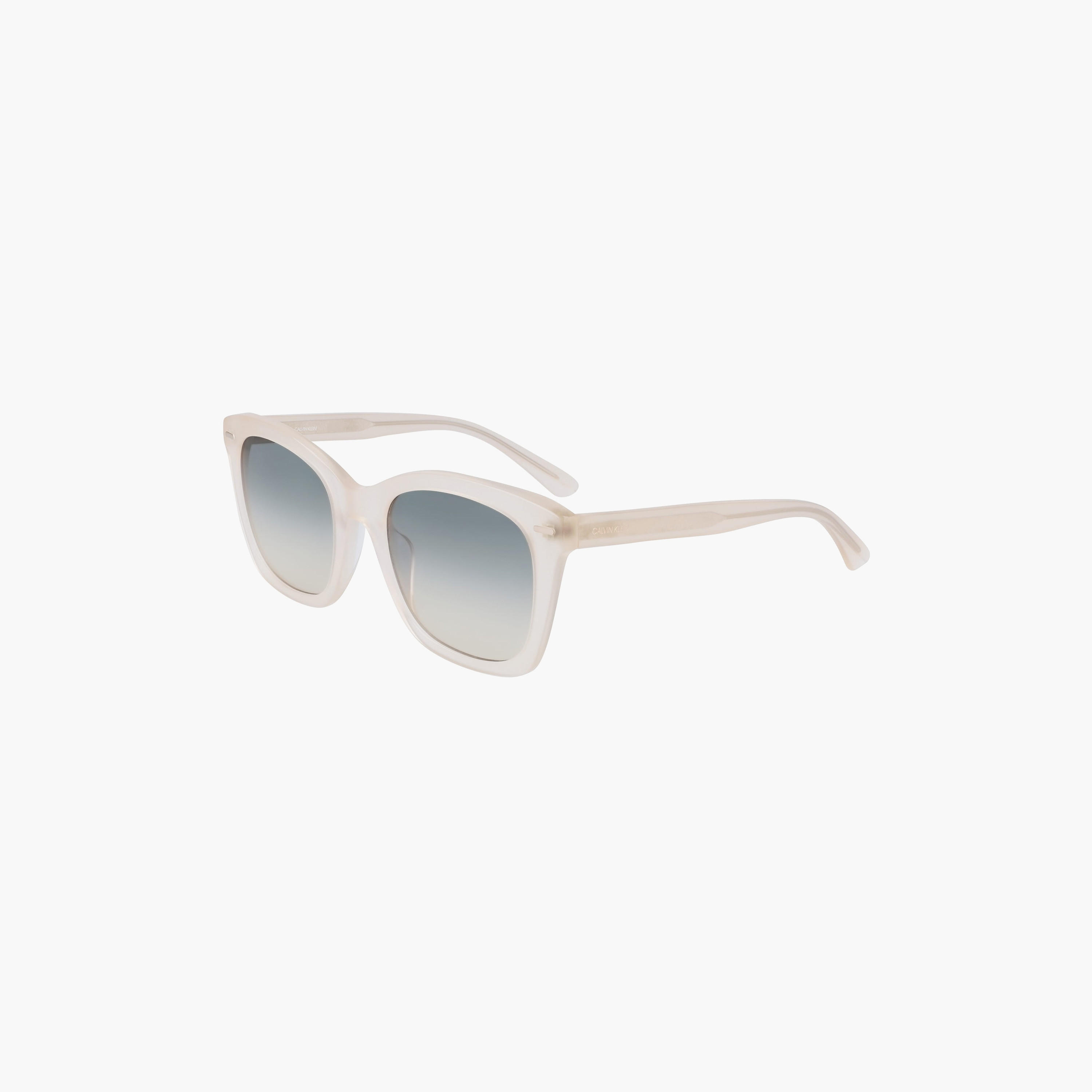 نظارة شمسية من كالفن كلاين ذات مربعة باللون الرمادي بمقاس 52 ملم |45514-women-sunglasses-image-1