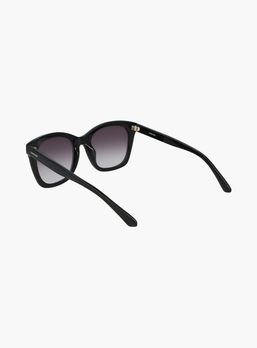 نظارة شمسية من كالفن كلاين ذات مربعة ومتدرجة باللون الدخاني بمقاس 52 ملم |45514-women-sunglasses-image-7