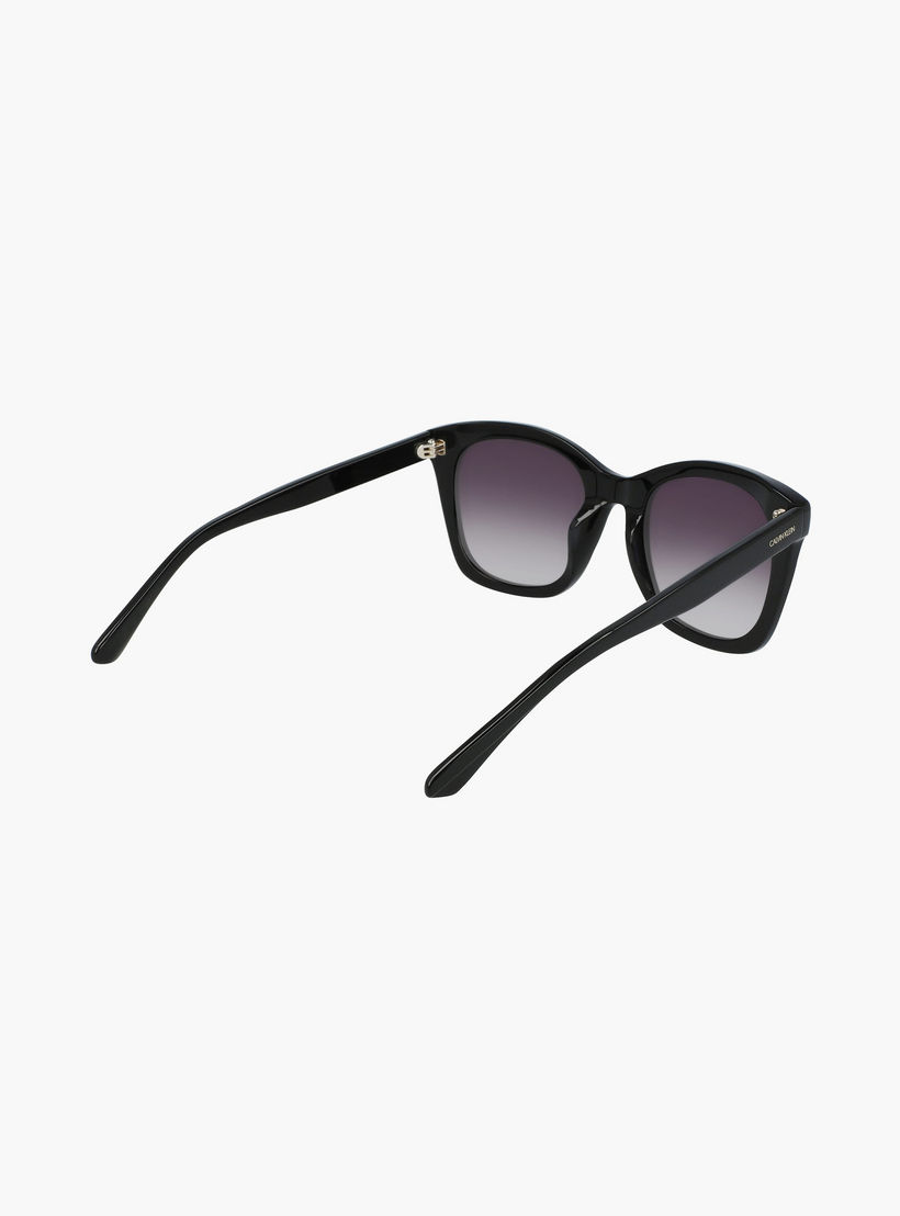 نظارة شمسية من كالفن كلاين ذات مربعة ومتدرجة باللون الدخاني بمقاس 52 ملم |45514-women-sunglasses-image-9
