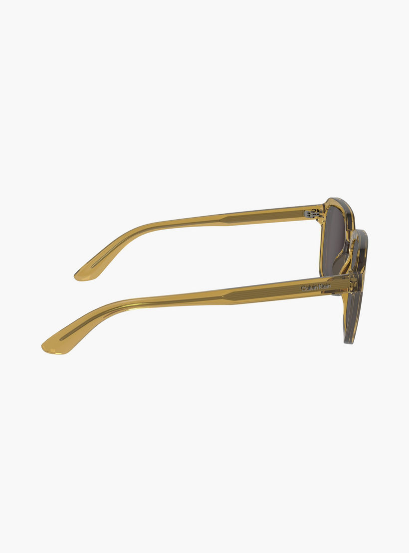 Calvin Klein 53 MM Brown Rectangle Sunglasses | CK23533S-men-sunglasses-image-10