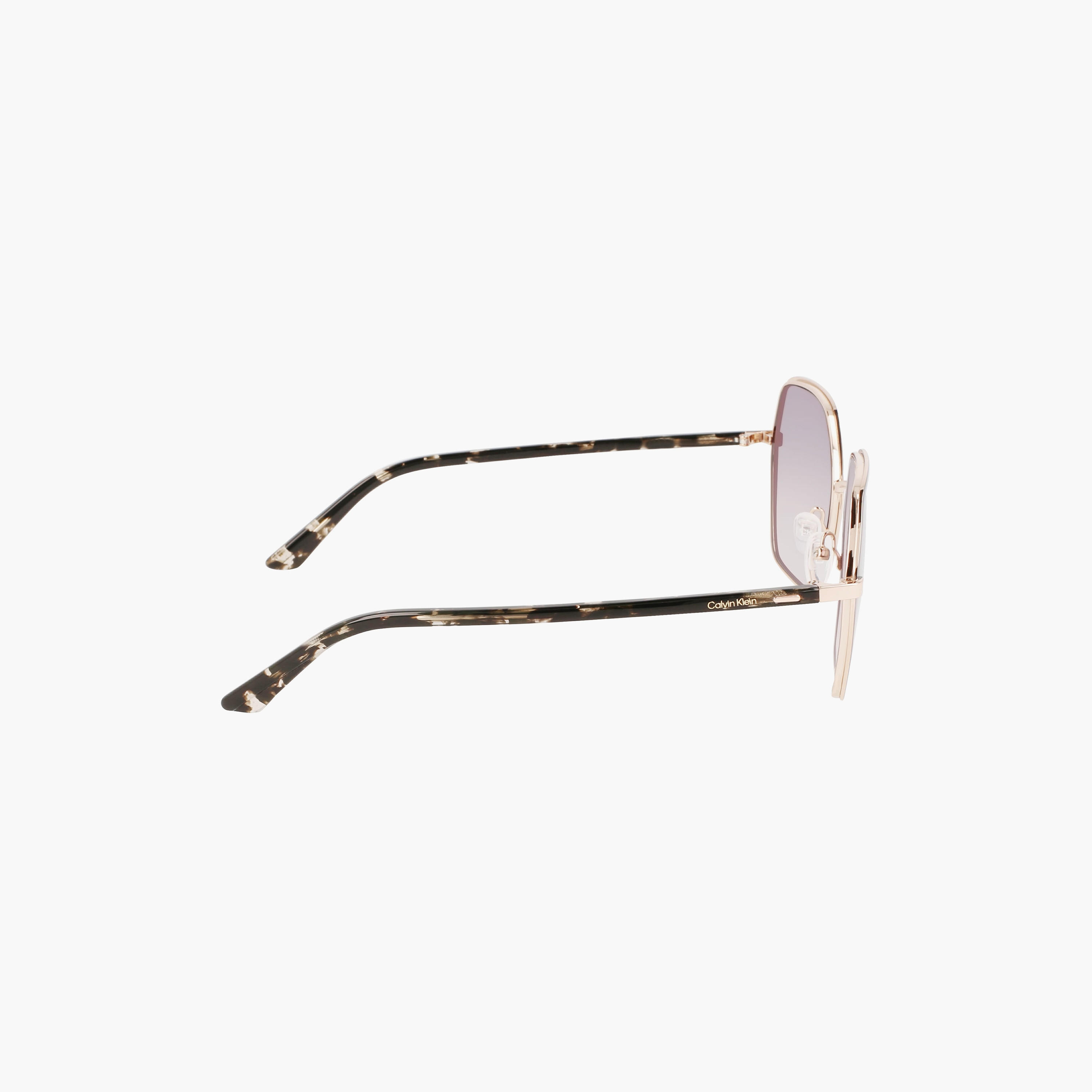 نظارة شمسية من كالفن كلاين ذات سداسية الشكل ومتدرجة باللون الرمادي بمقاس 56 ملم |59433-women-sunglasses-image-10