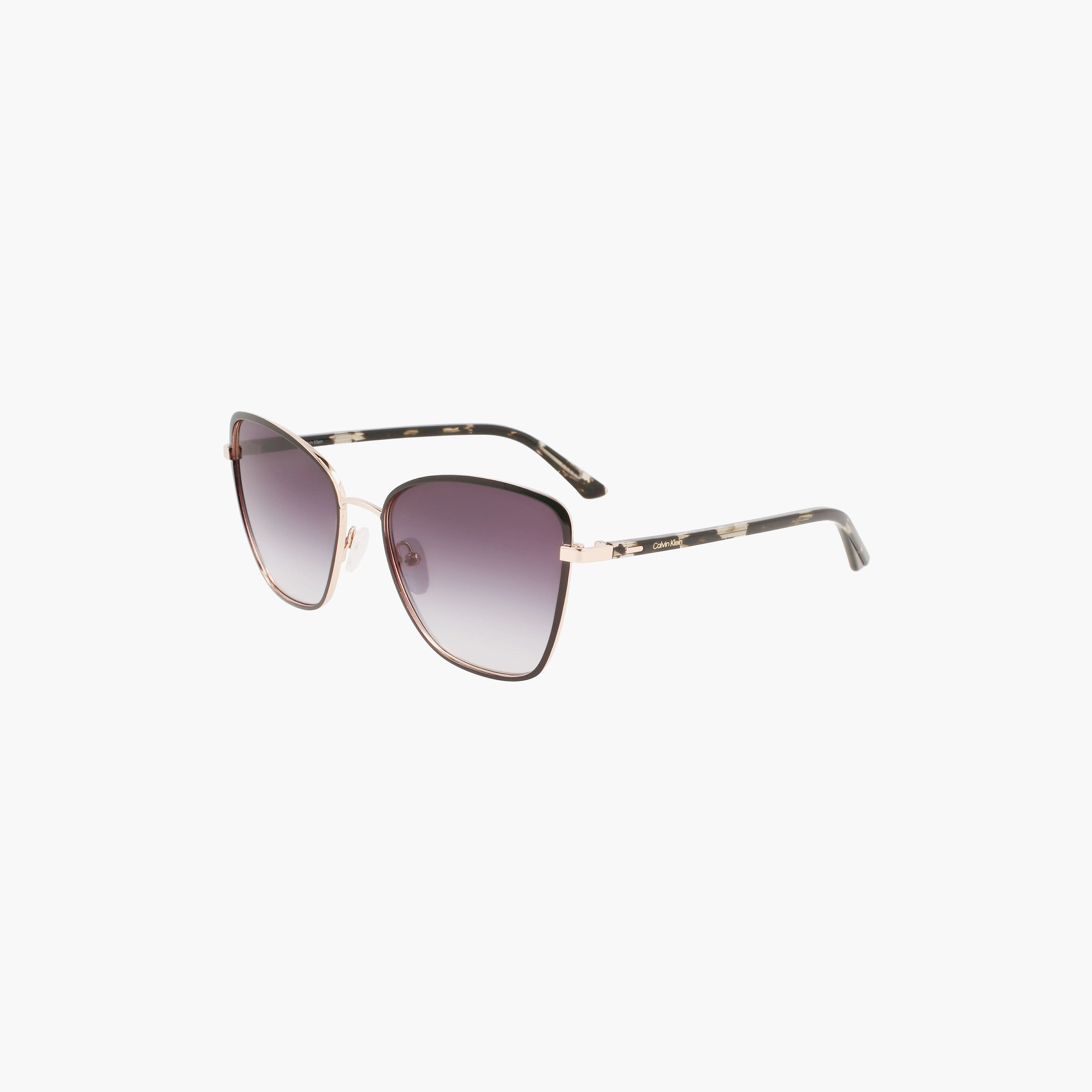 Calvin Klein 56 MM Smoke Gradient Butterfly Sunglasses | 59434-women-sunglasses-image-1