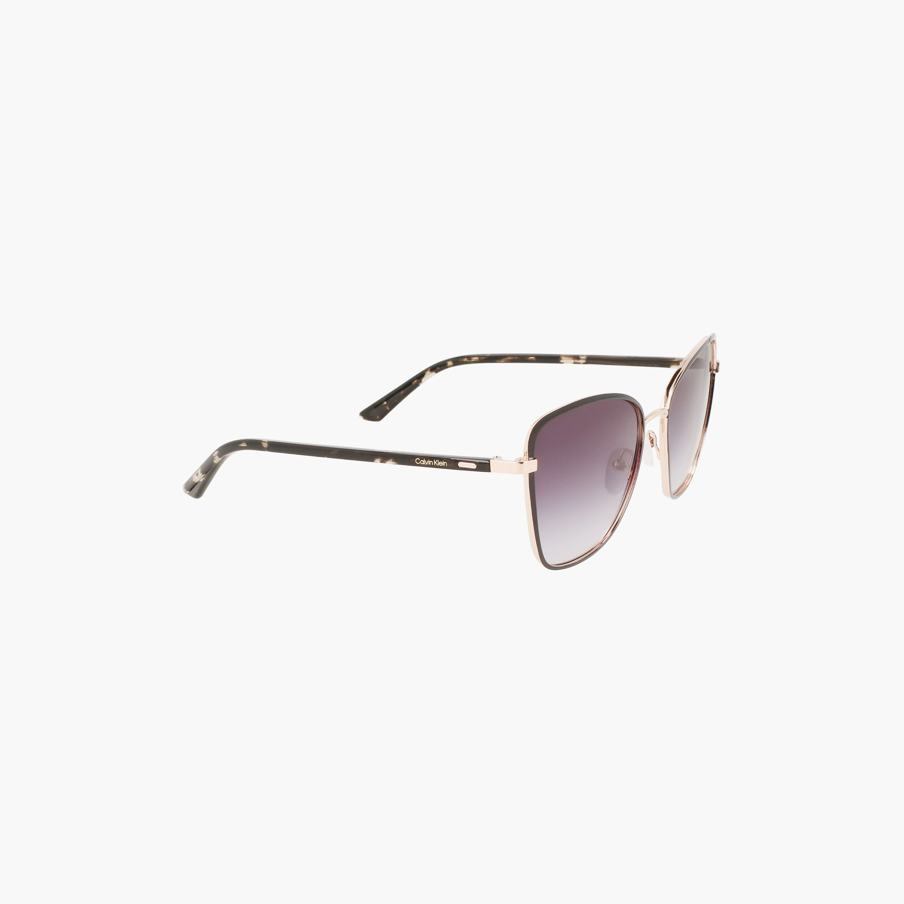 Calvin Klein 56 MM Smoke Gradient Butterfly Sunglasses | 59434-women-sunglasses-image-4