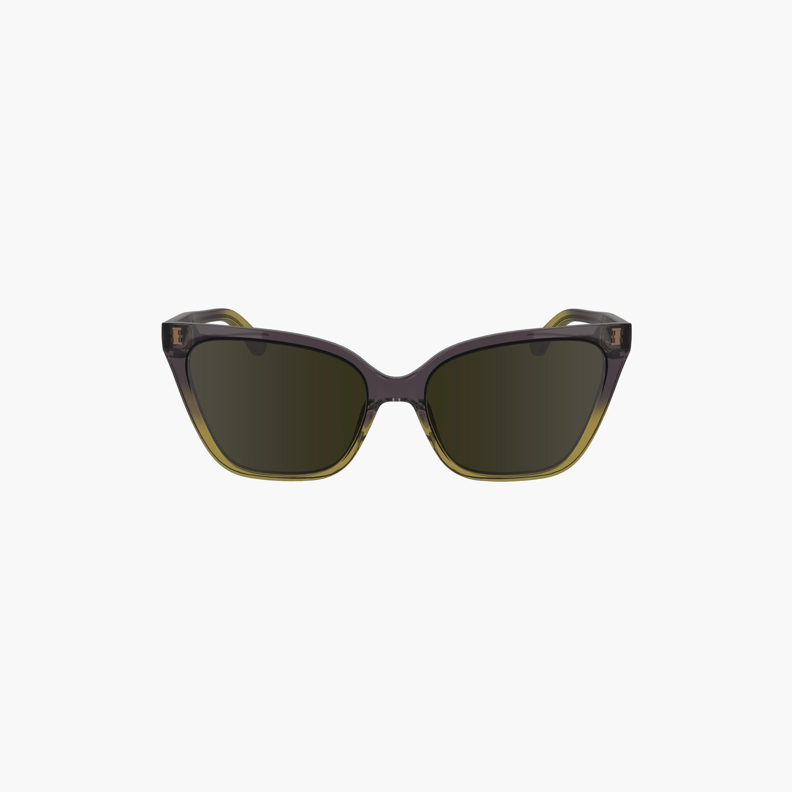 نظارة شمسية من كالفن كلاين ذات كات آي باللون الأخضر بمقاس 57 ملم | CK24507S-women-sunglasses-image-5