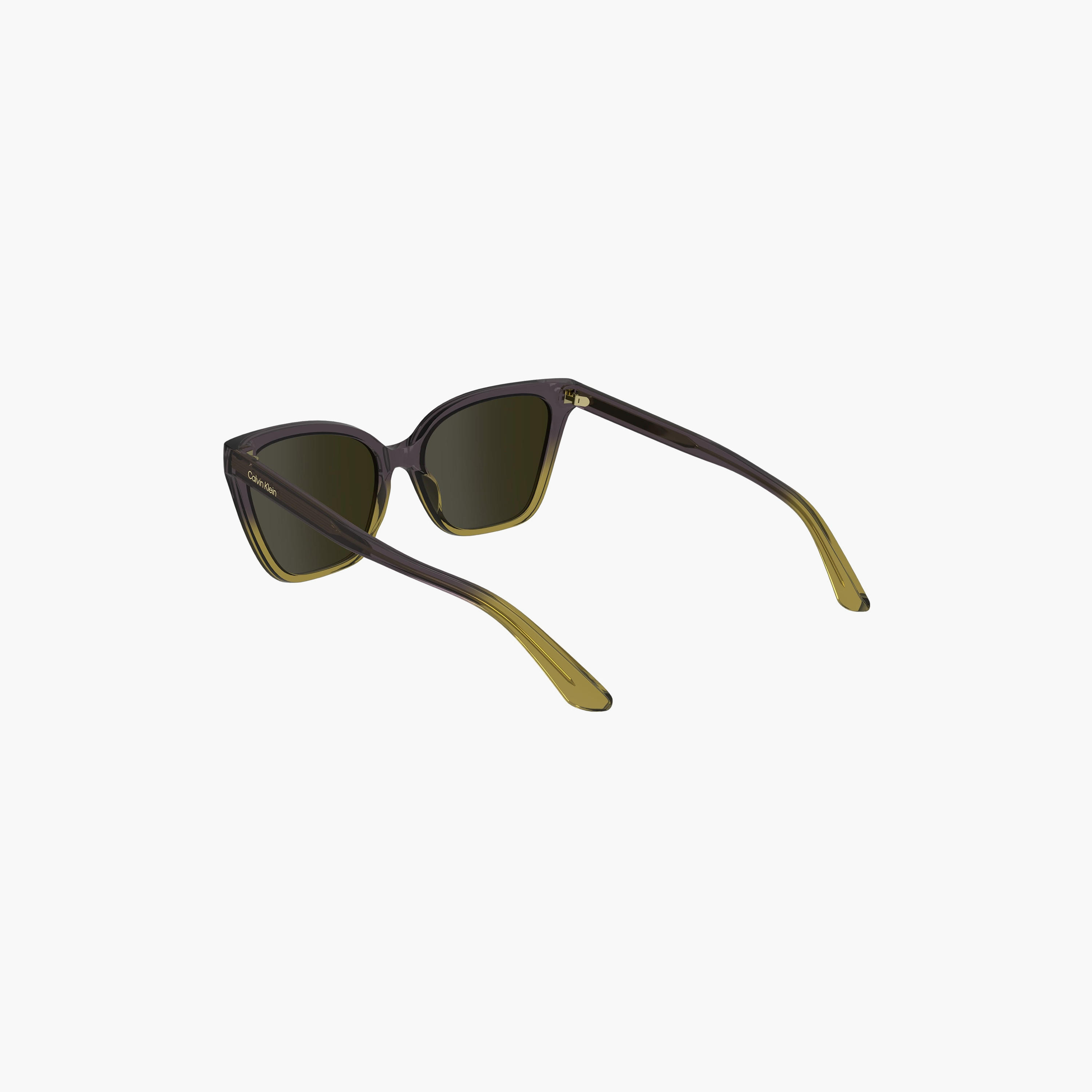 نظارة شمسية من كالفن كلاين ذات كات آي باللون الأخضر بمقاس 57 ملم | CK24507S-women-sunglasses-image-7