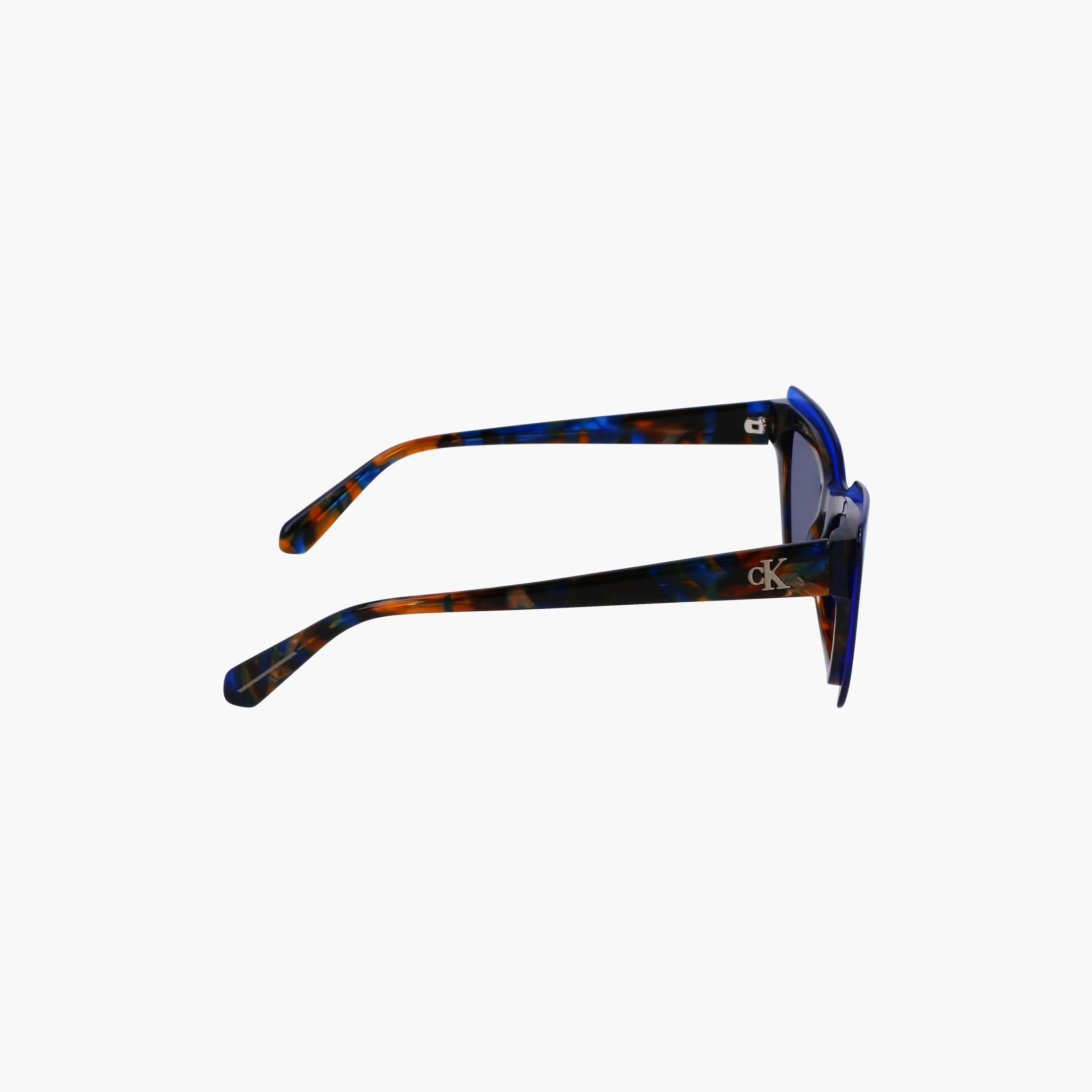 نظارة شمسية من كالفن كلاين جينز ذات كات آي باللون الأزرق بمقاس 52 ملم | CKJ23656S-women-sunglasses-image-10