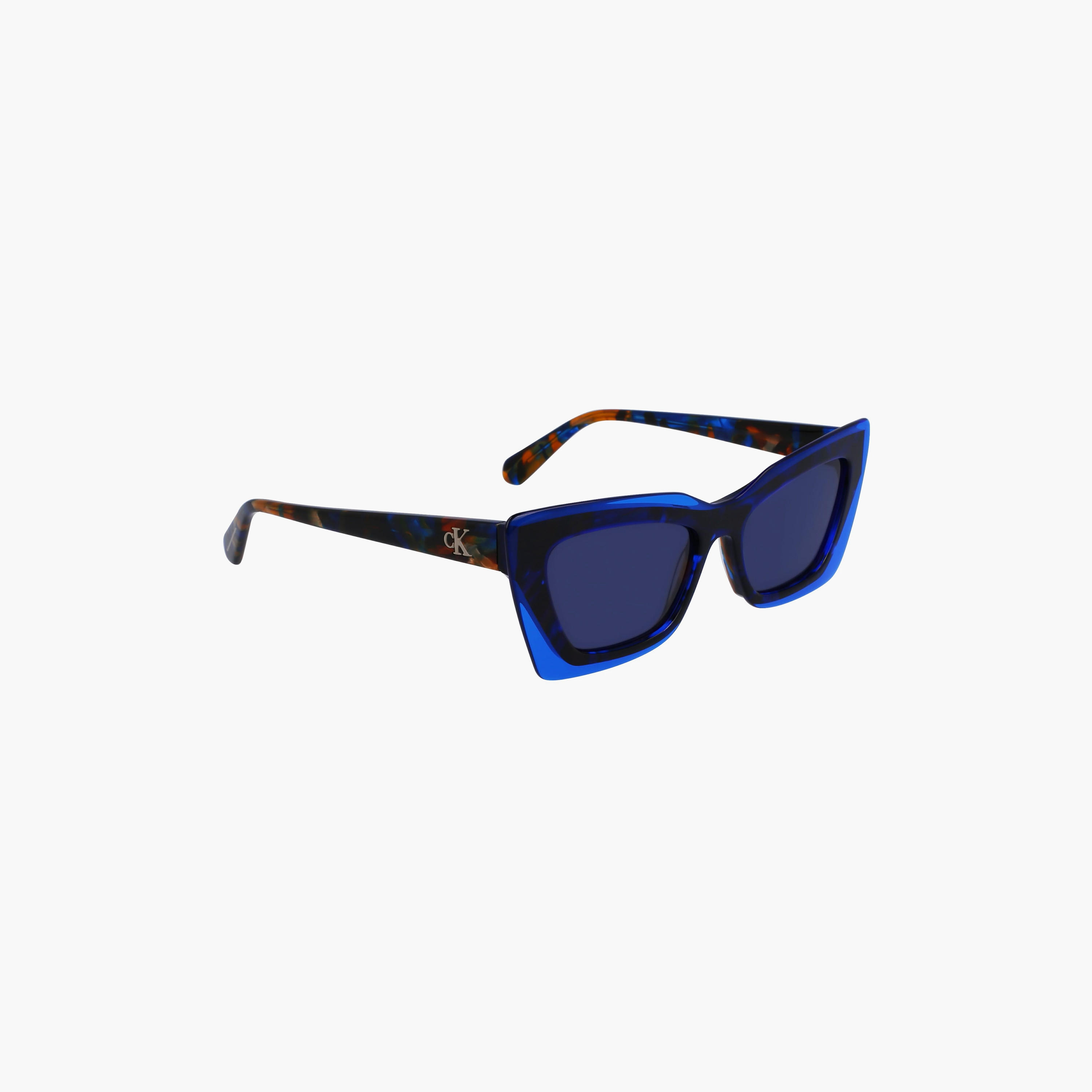 Calvin Klein Jeans 52 MM Blue Cat Eye Sunglasses | CKJ23656S-women-sunglasses-image-4