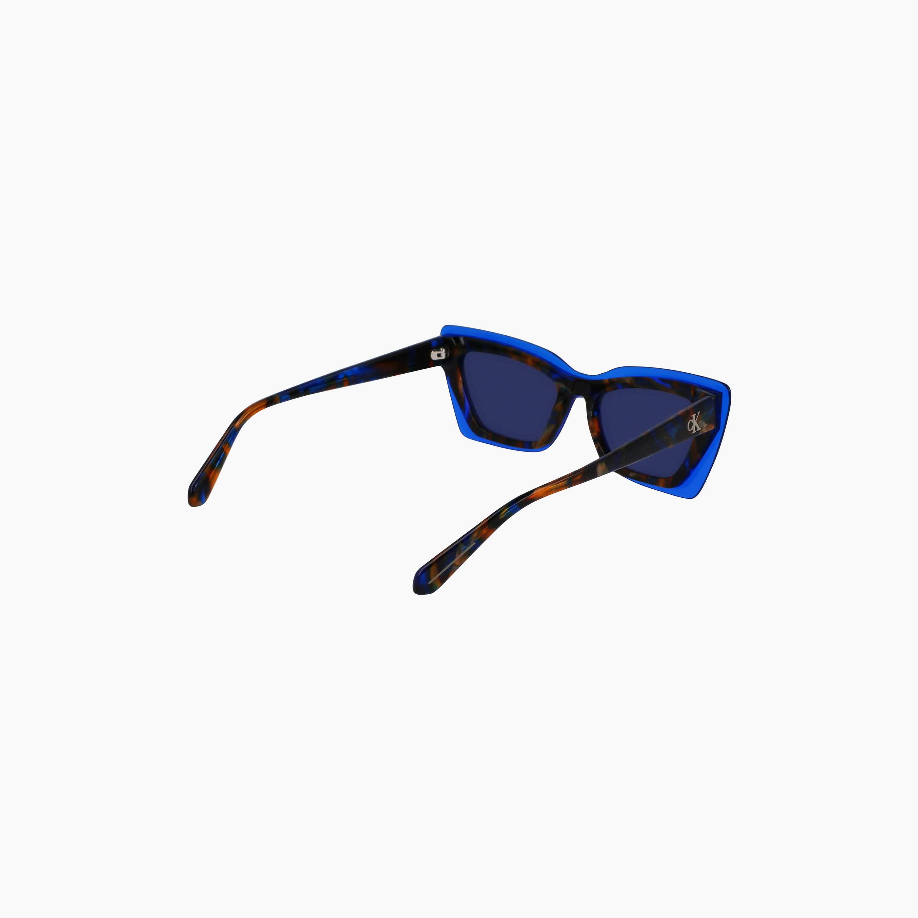 نظارة شمسية من كالفن كلاين جينز ذات كات آي باللون الأزرق بمقاس 52 ملم | CKJ23656S-women-sunglasses-image-9
