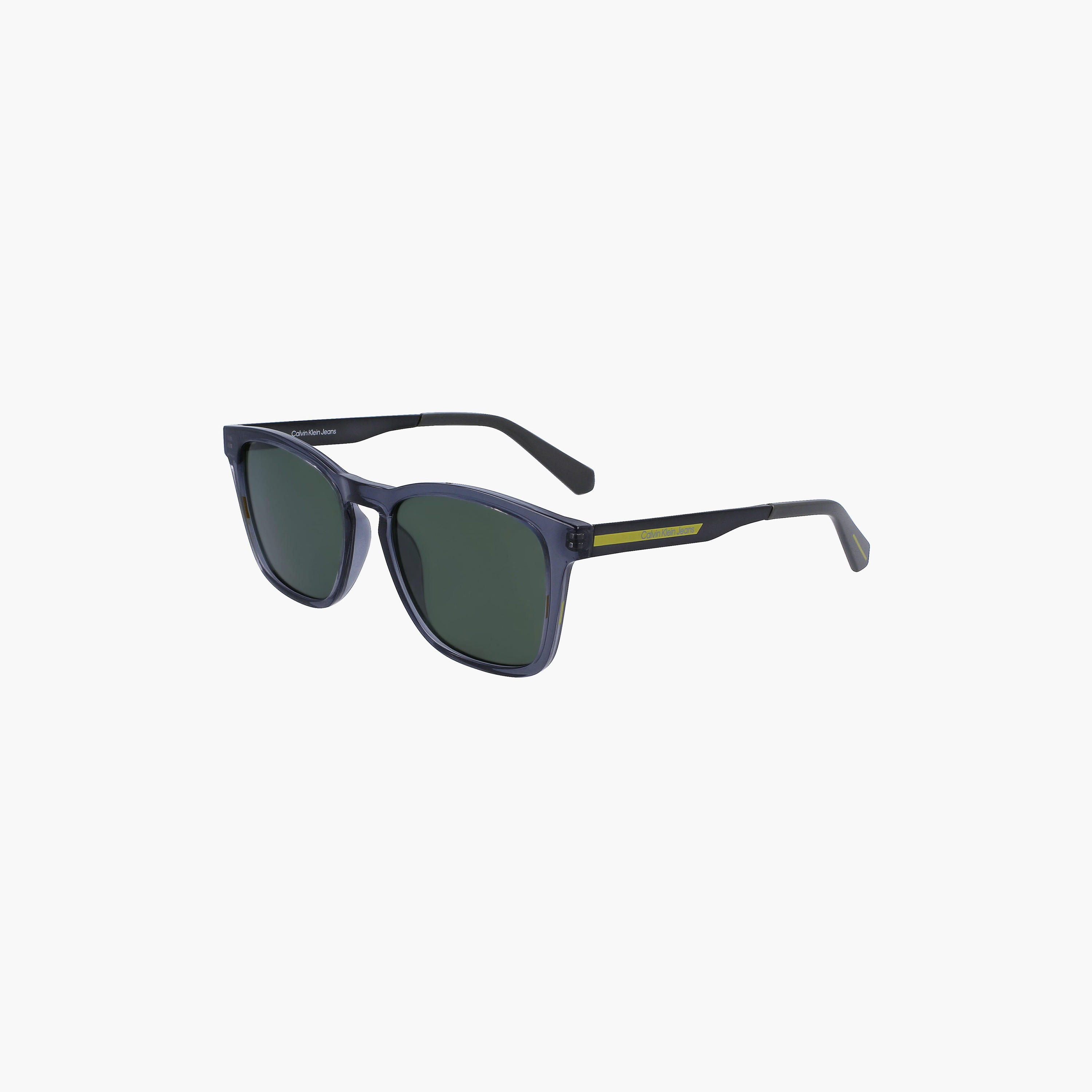 نظارة شمسية من كالفن كلاين جينز ذات مربعة باللون الأخضر بمقاس 53 ملم | CKJ22642S-men-sunglasses-image-1