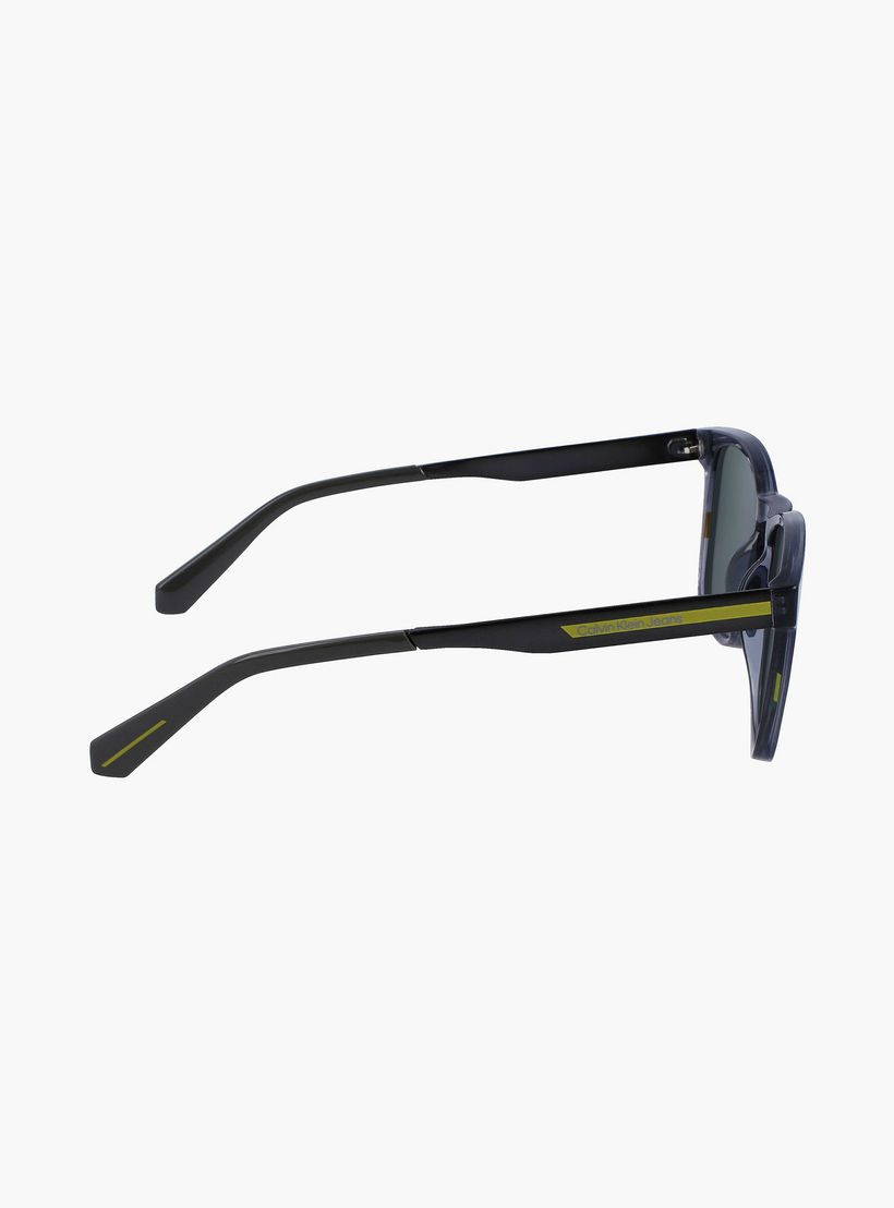 نظارة شمسية من كالفن كلاين جينز ذات مربعة باللون الأخضر بمقاس 53 ملم | CKJ22642S-men-sunglasses-image-10