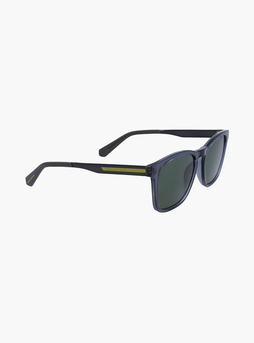 نظارة شمسية من كالفن كلاين جينز ذات مربعة باللون الأخضر بمقاس 53 ملم | CKJ22642S-men-sunglasses-image-4