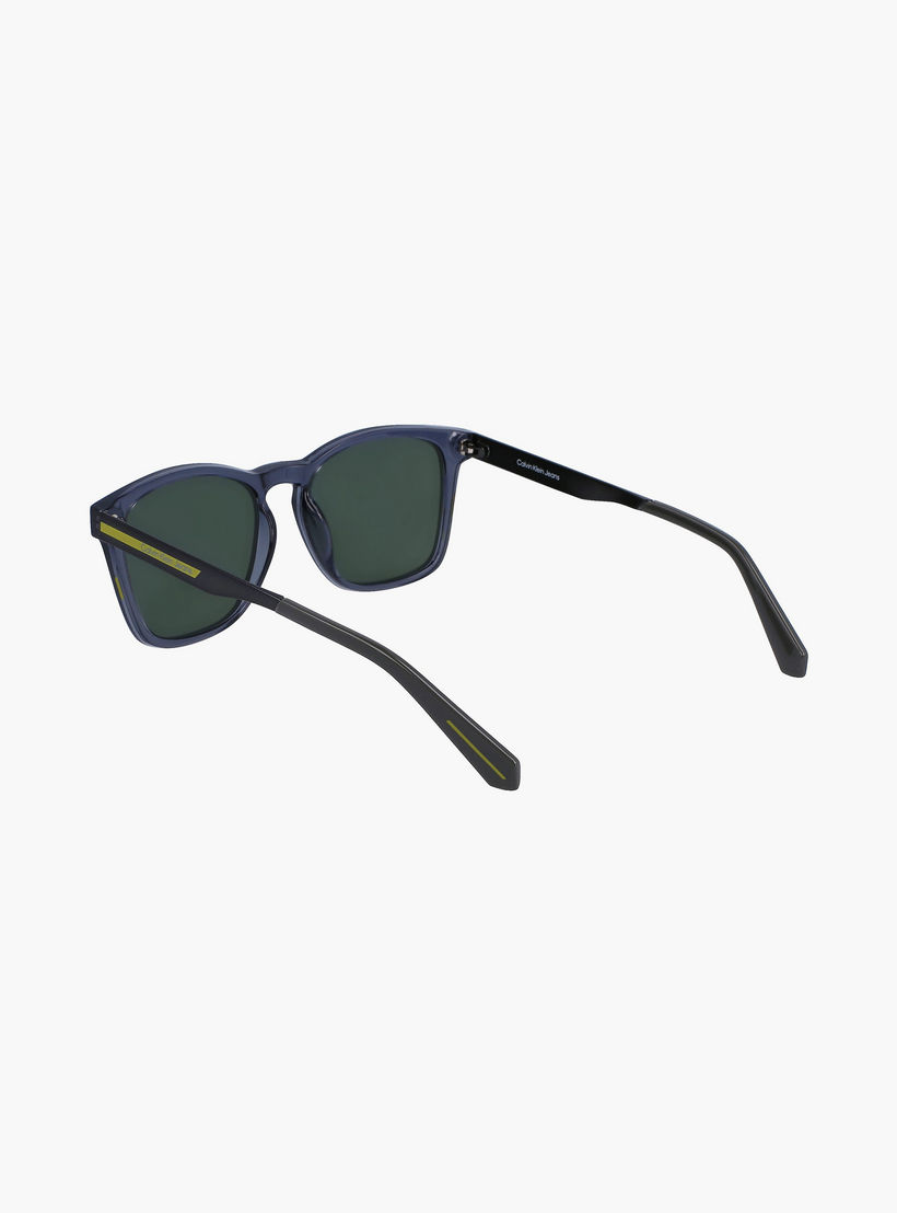 نظارة شمسية من كالفن كلاين جينز ذات مربعة باللون الأخضر بمقاس 53 ملم | CKJ22642S-men-sunglasses-image-7