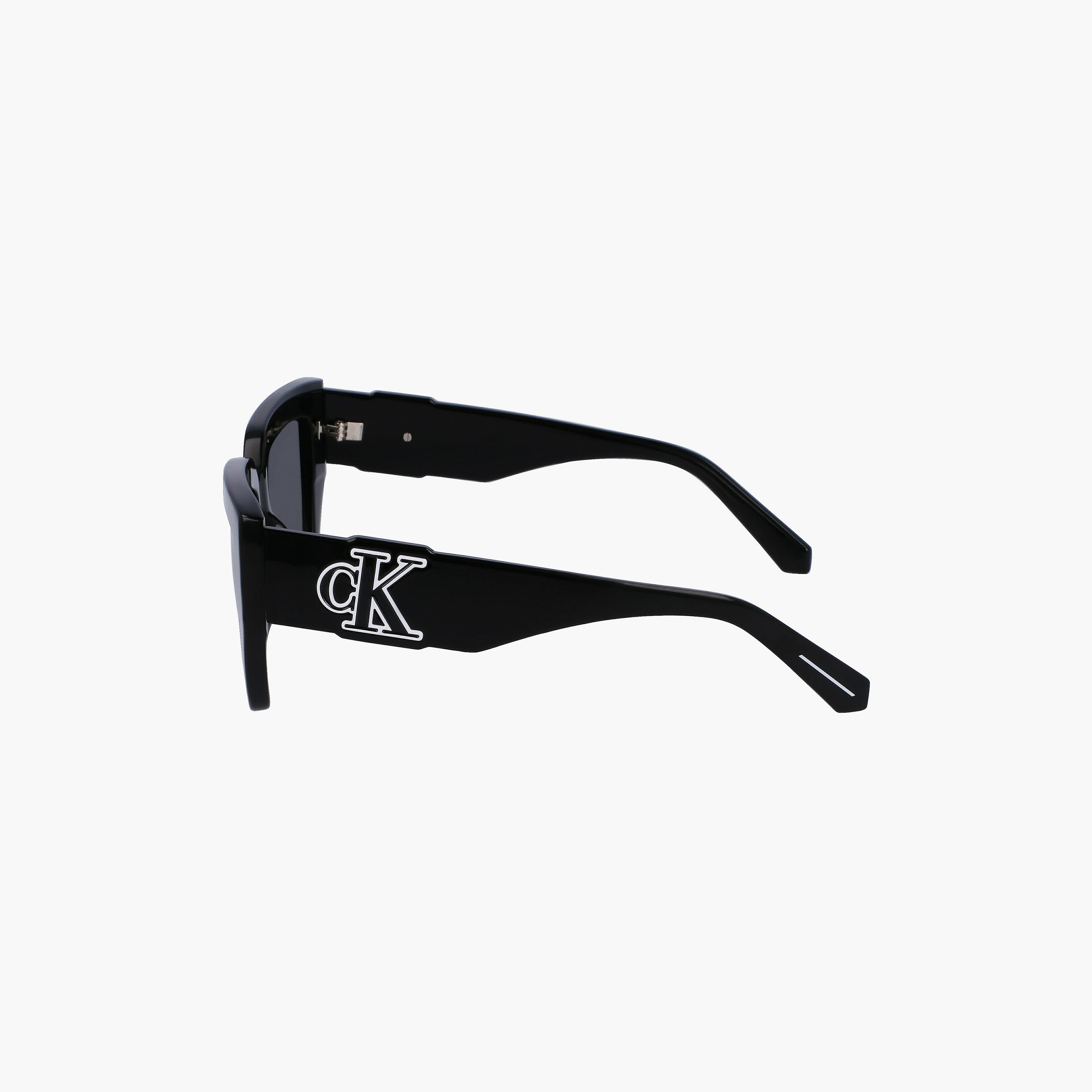 نظارة شمسية من كالفن كلاين جينز على شكل فراشة باللون الاسود بمقاس 54 ملم | CKJ23608S-women-sunglasses-image-6