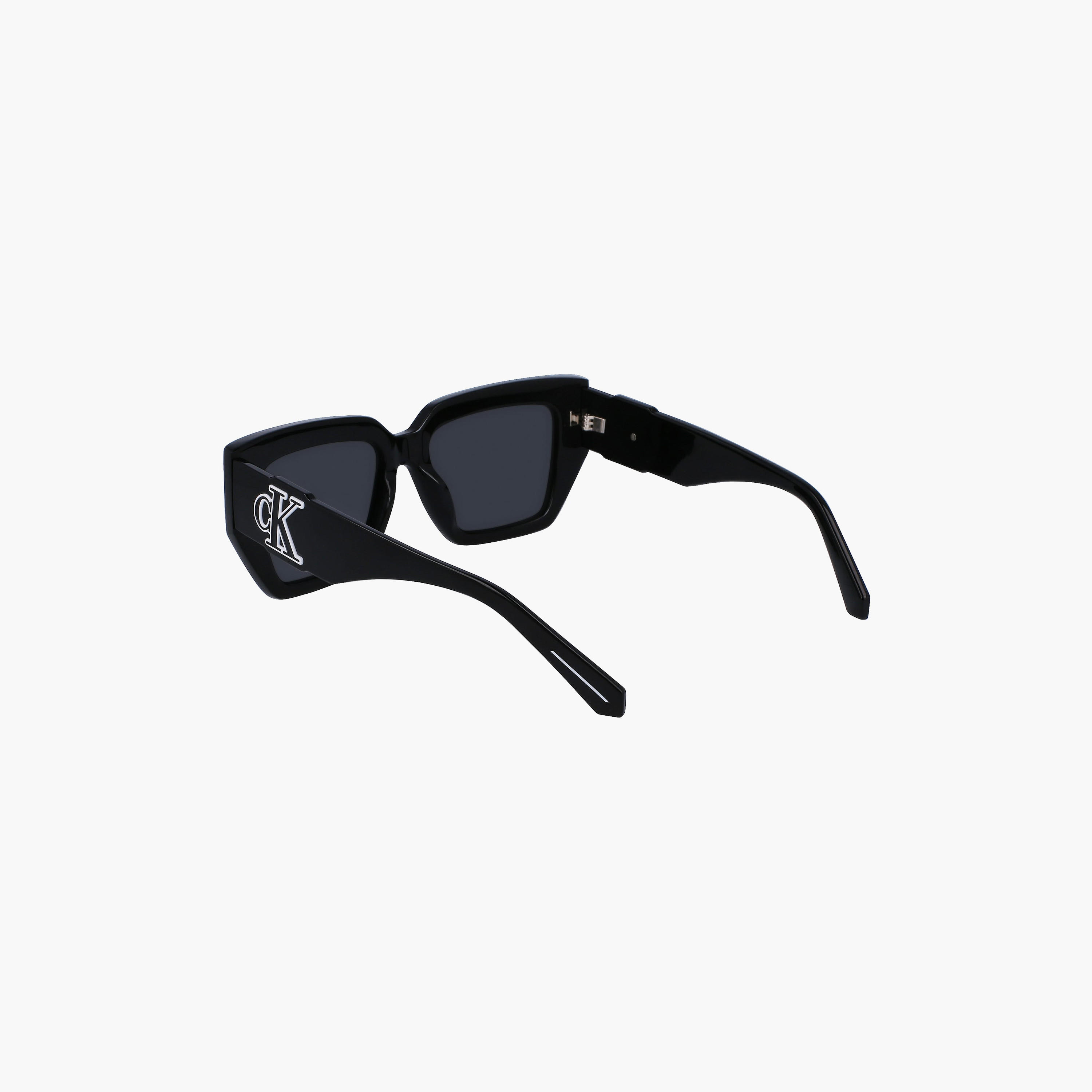 نظارة شمسية من كالفن كلاين جينز على شكل فراشة باللون الاسود بمقاس 54 ملم | CKJ23608S-women-sunglasses-image-7