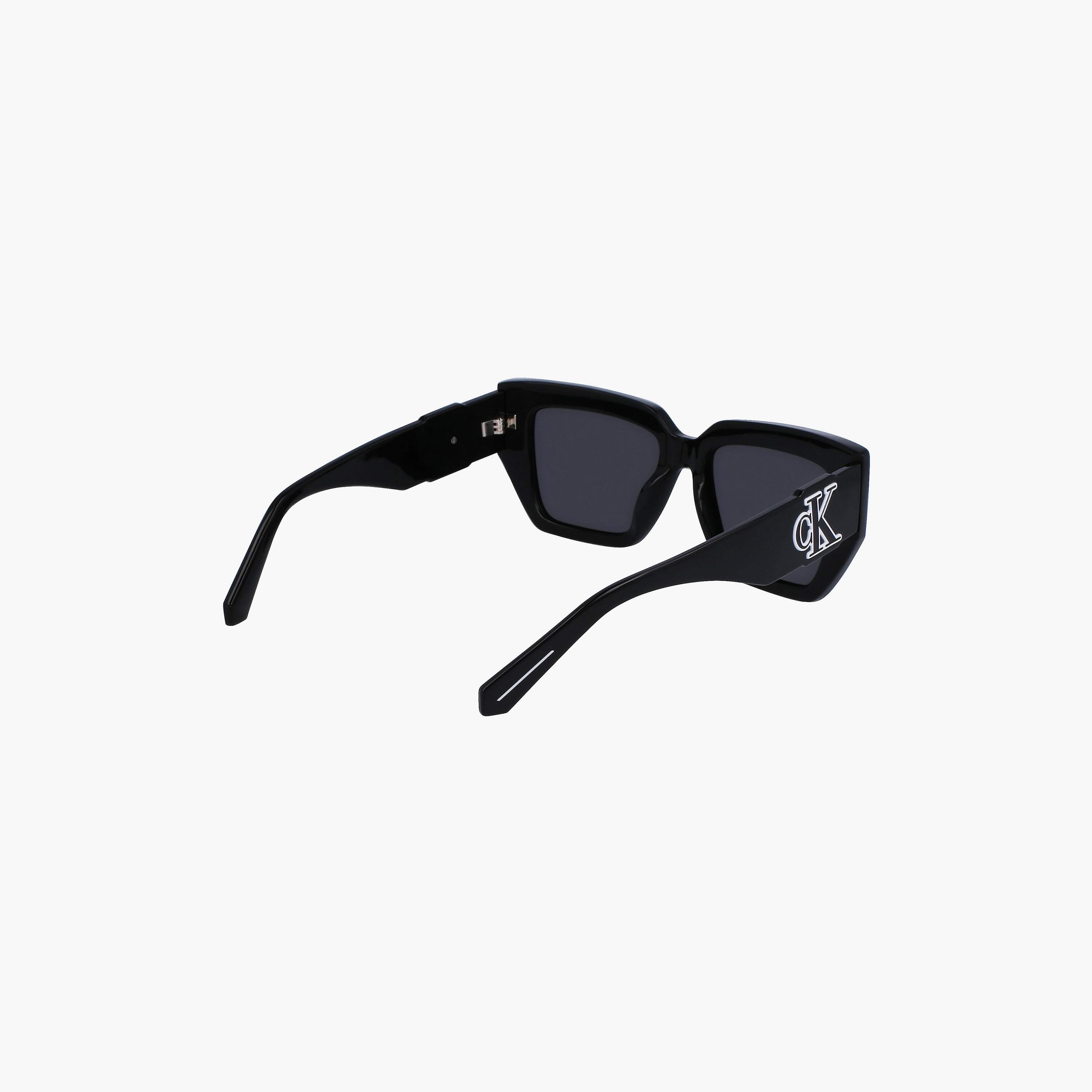 نظارة شمسية من كالفن كلاين جينز على شكل فراشة باللون الاسود بمقاس 54 ملم | CKJ23608S-women-sunglasses-image-9