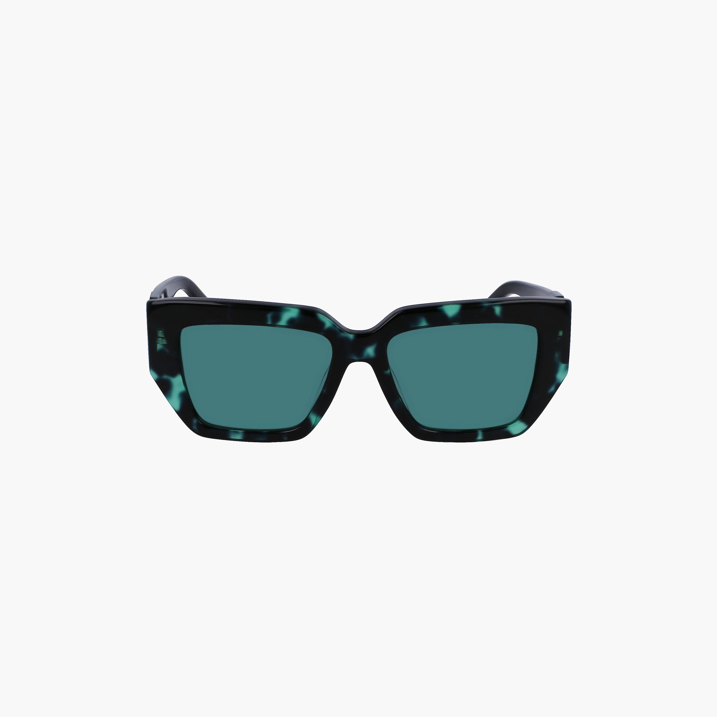 نظارة شمسية من كالفن كلاين جينز على شكل فراشة باللون الاخضر بمقاس 54 ملم | CKJ23608S-women-sunglasses-image-5