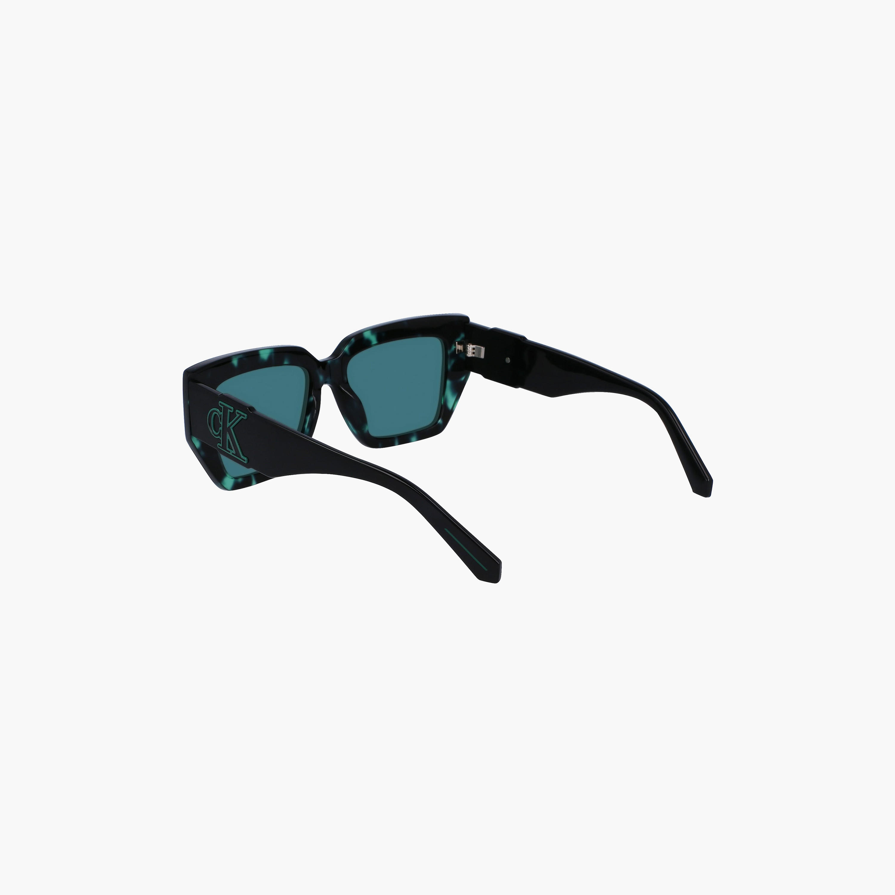 نظارة شمسية من كالفن كلاين جينز على شكل فراشة باللون الاخضر بمقاس 54 ملم | CKJ23608S-women-sunglasses-image-7