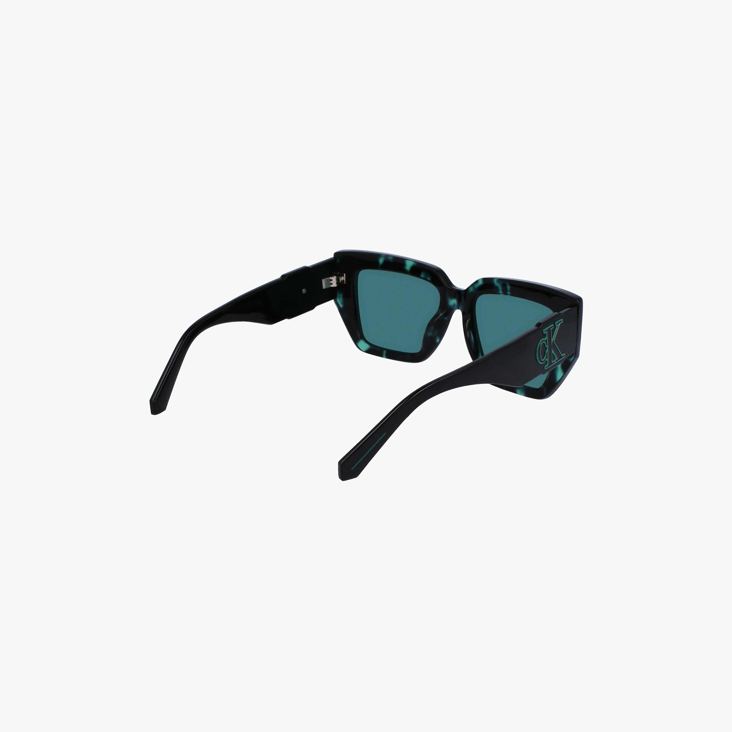 نظارة شمسية من كالفن كلاين جينز على شكل فراشة باللون الاخضر بمقاس 54 ملم | CKJ23608S-women-sunglasses-image-9