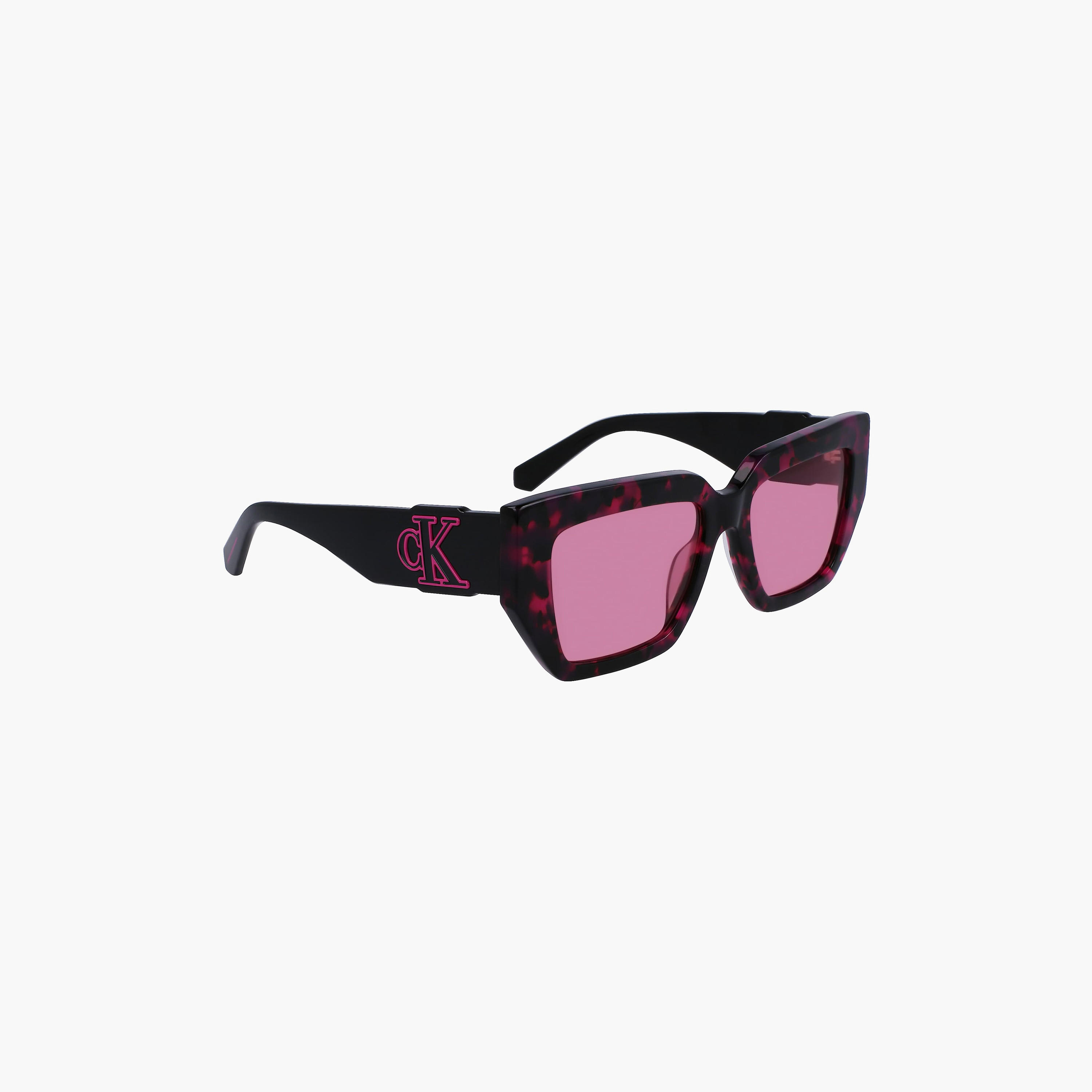 Calvin Klein Jeans 54 MM Pink Butterfly Sunglasses | CKJ23608S-women-sunglasses-image-4