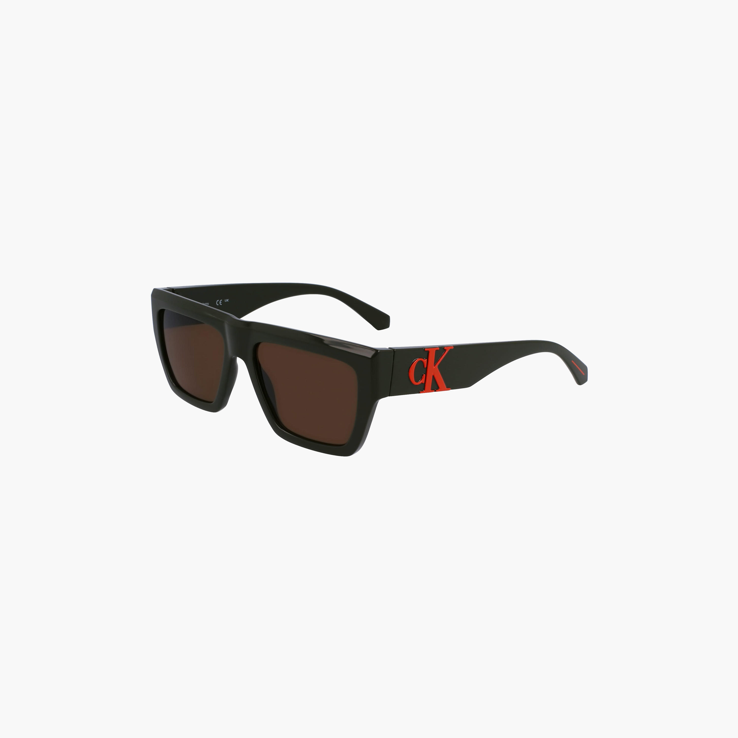 Calvin Klein Jeans 55 MM Brown Rectangle Sunglasses | CKJ23653S-men-sunglasses-image-1