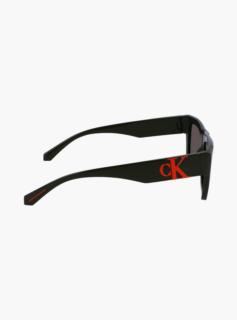 Calvin Klein Jeans 55 MM Brown Rectangle Sunglasses | CKJ23653S-men-sunglasses-image-10