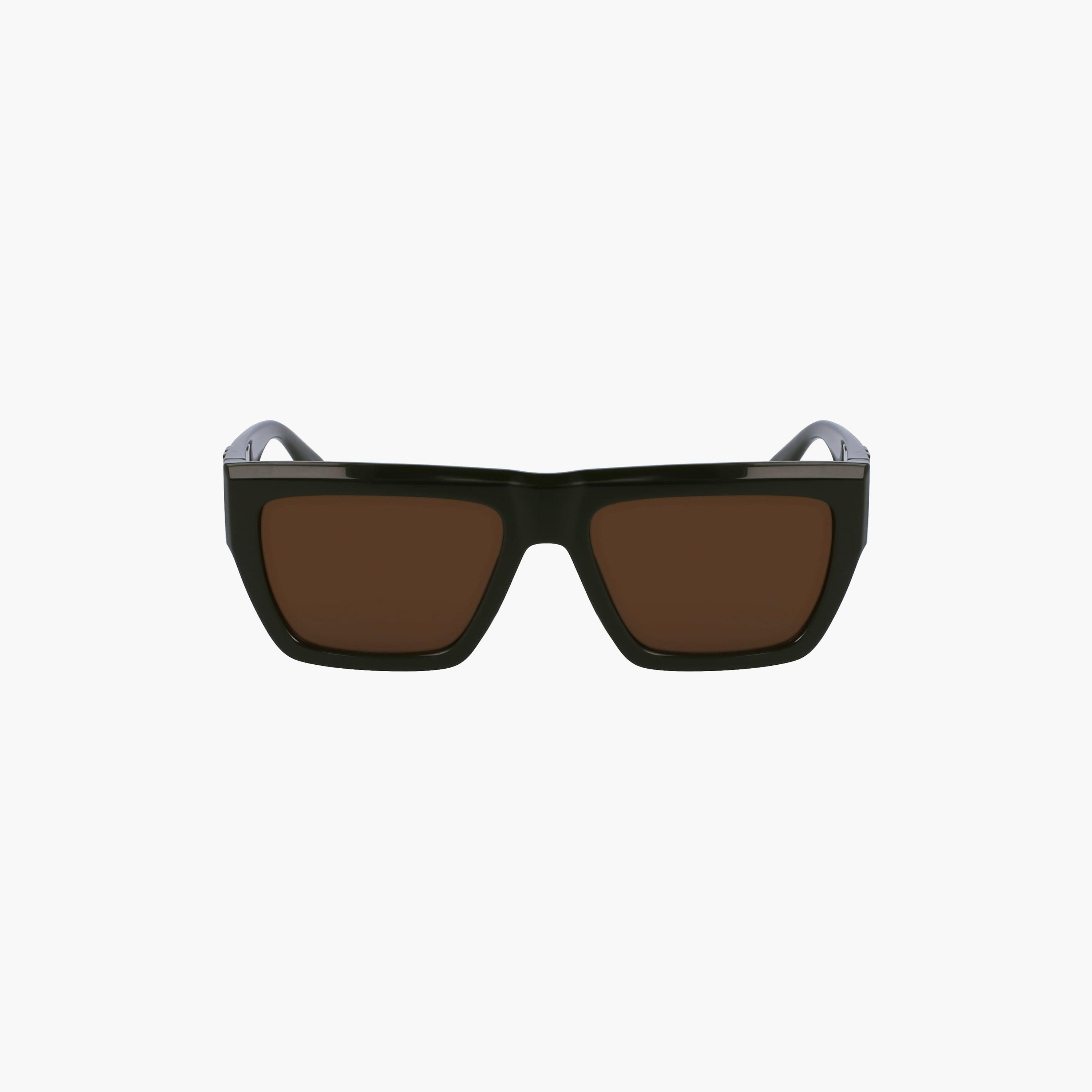 نظارة شمسية من كالفن كلاين جينز ذات مستطيلة باللون البني بمقاس 55 ملم | CKJ23653S-men-sunglasses-image-5