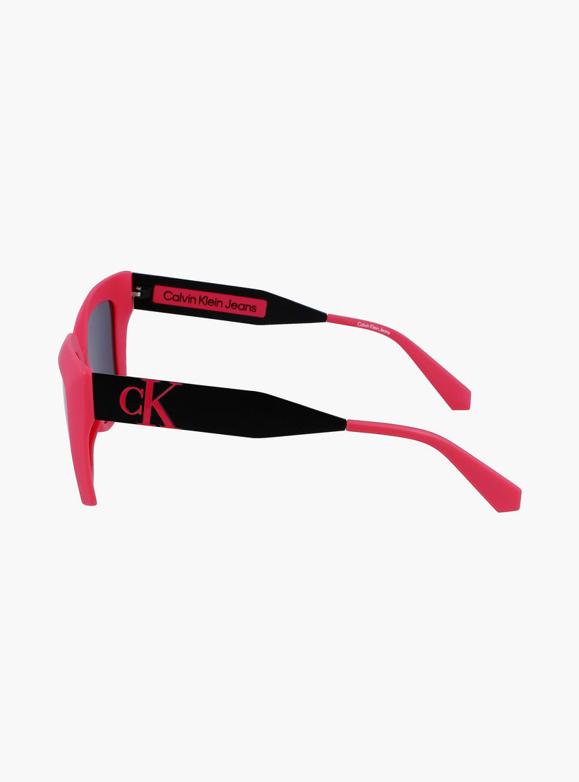 Calvin Klein Jeans 55 MM Grey Butterfly Sunglasses | CKJ22639S-women-sunglasses-image-6