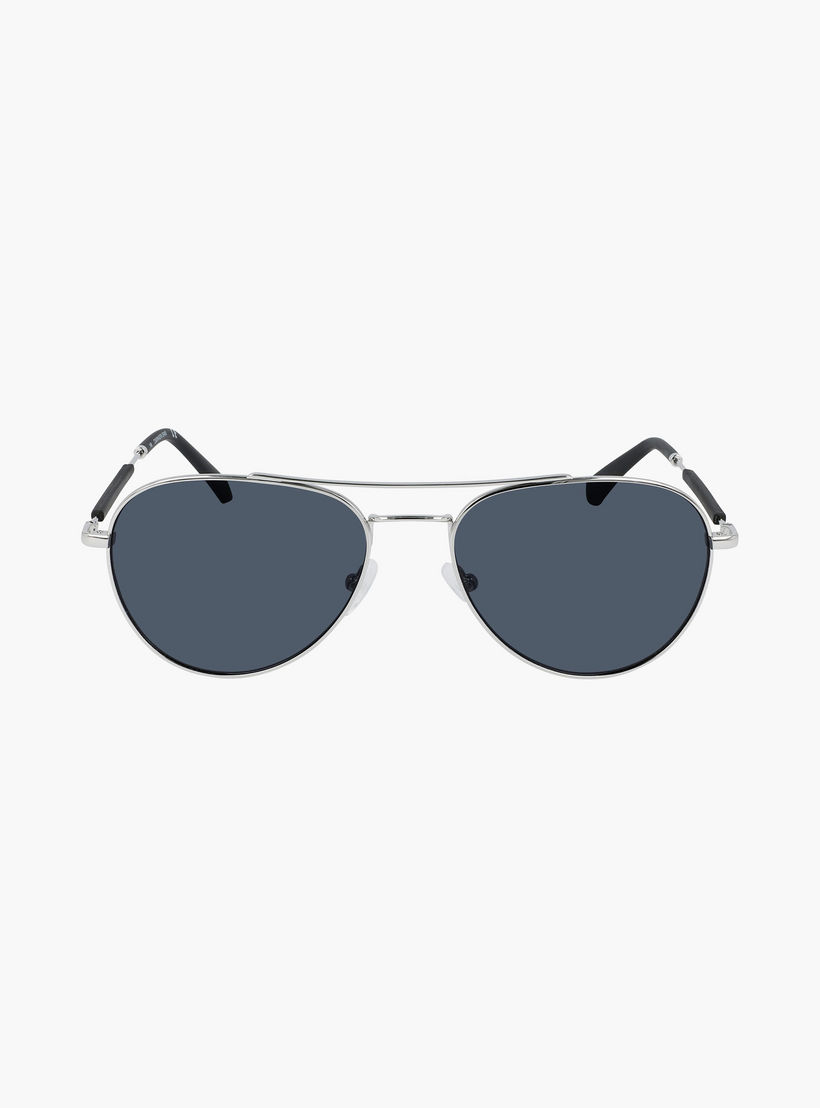 Calvin Klein Jeans 56 MM Grey Aviator Sunglasses | 44874-men-sunglasses-image-5