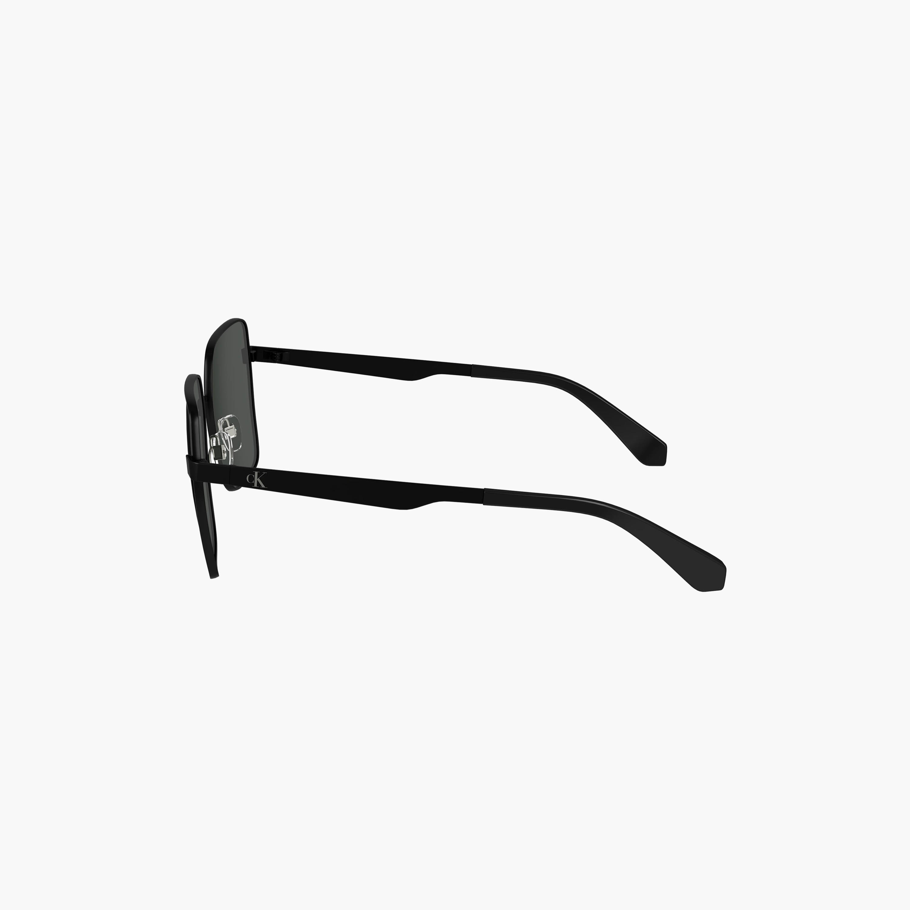 نظارة شمسية من كالفن كلاين جينز ذات مربعة باللون الرمادي بمقاس 56 ملم | CKJ24201S-women-sunglasses-image-6