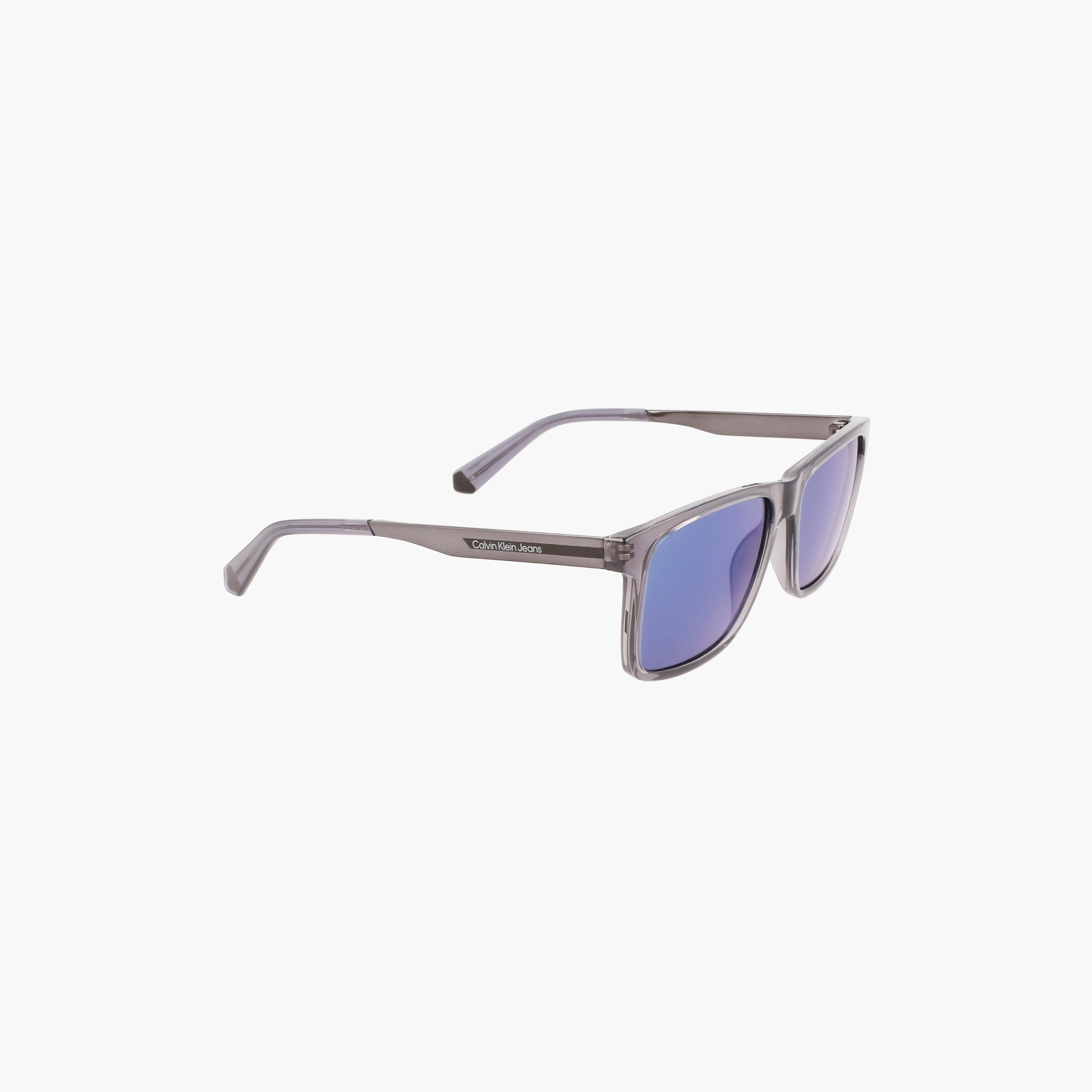 Calvin Klein Jeans 57 MM Blue Rectangle Sunglasses | 59466-men-sunglasses-image-4