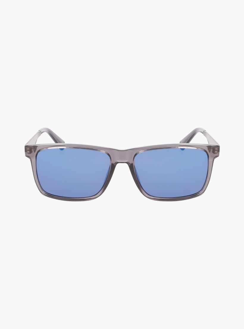 Calvin Klein Jeans 57 MM Blue Rectangle Sunglasses | 59466-men-sunglasses-image-5