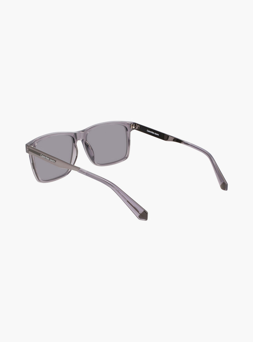 Calvin Klein Jeans 57 MM Blue Rectangle Sunglasses | 59466-men-sunglasses-image-7