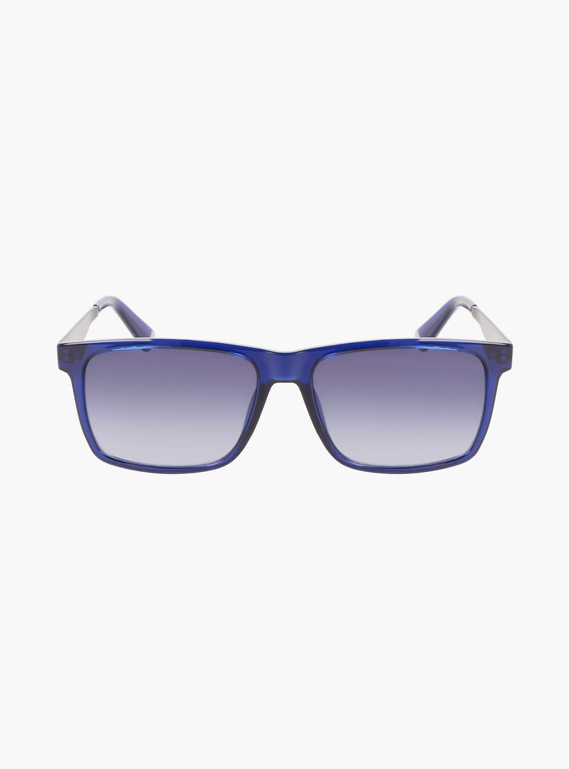 نظارة شمسية من كالفن كلاين جينز ذات مستطيلة باللون الازرق بمقاس 57 ملم |59466-men-sunglasses-image-5