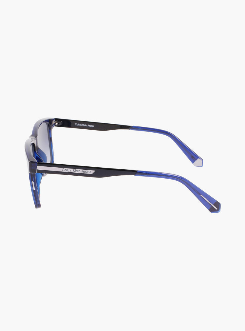 نظارة شمسية من كالفن كلاين جينز ذات مستطيلة باللون الازرق بمقاس 57 ملم |59466-men-sunglasses-image-6