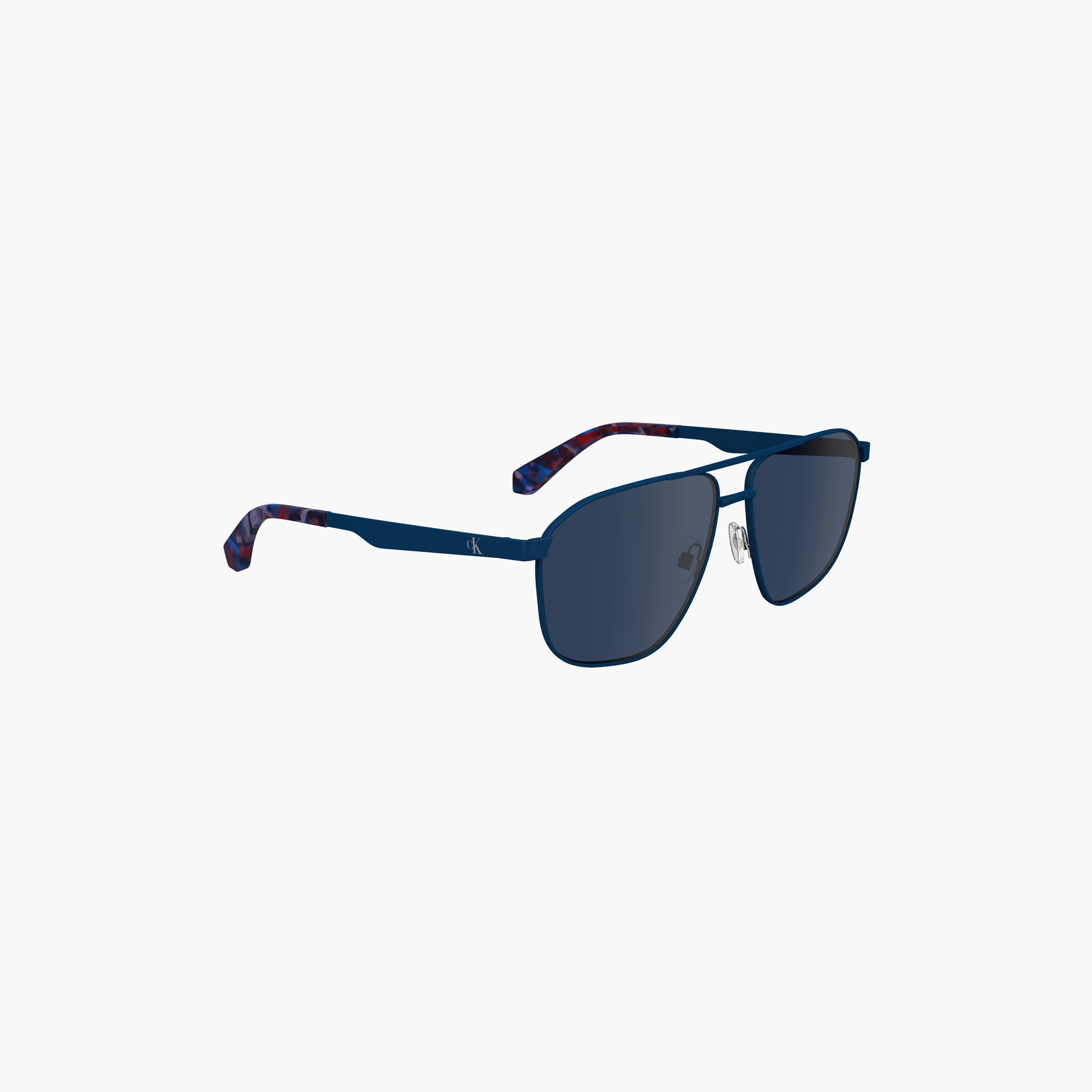 نظارة شمسية من كالفن كلاين جينز ذات نافيجيتور باللون الازرق بمقاس 59 ملم | CKJ24202S-men-sunglasses-image-4