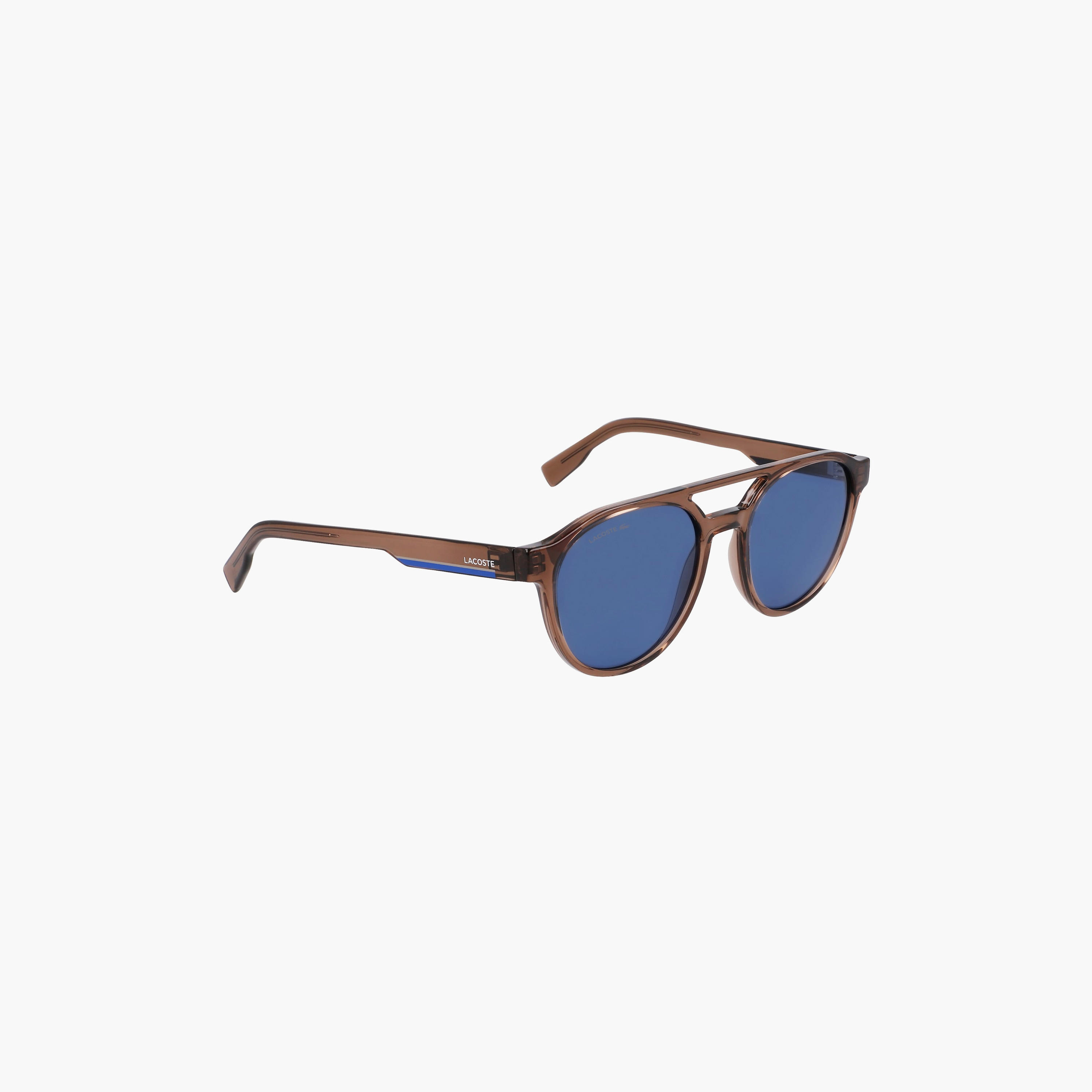 نظارة شمسية من لاكوست ذات بيضاوية باللون الازرق بمقاس 53 ملم | L6008S-men-sunglasses-image-4