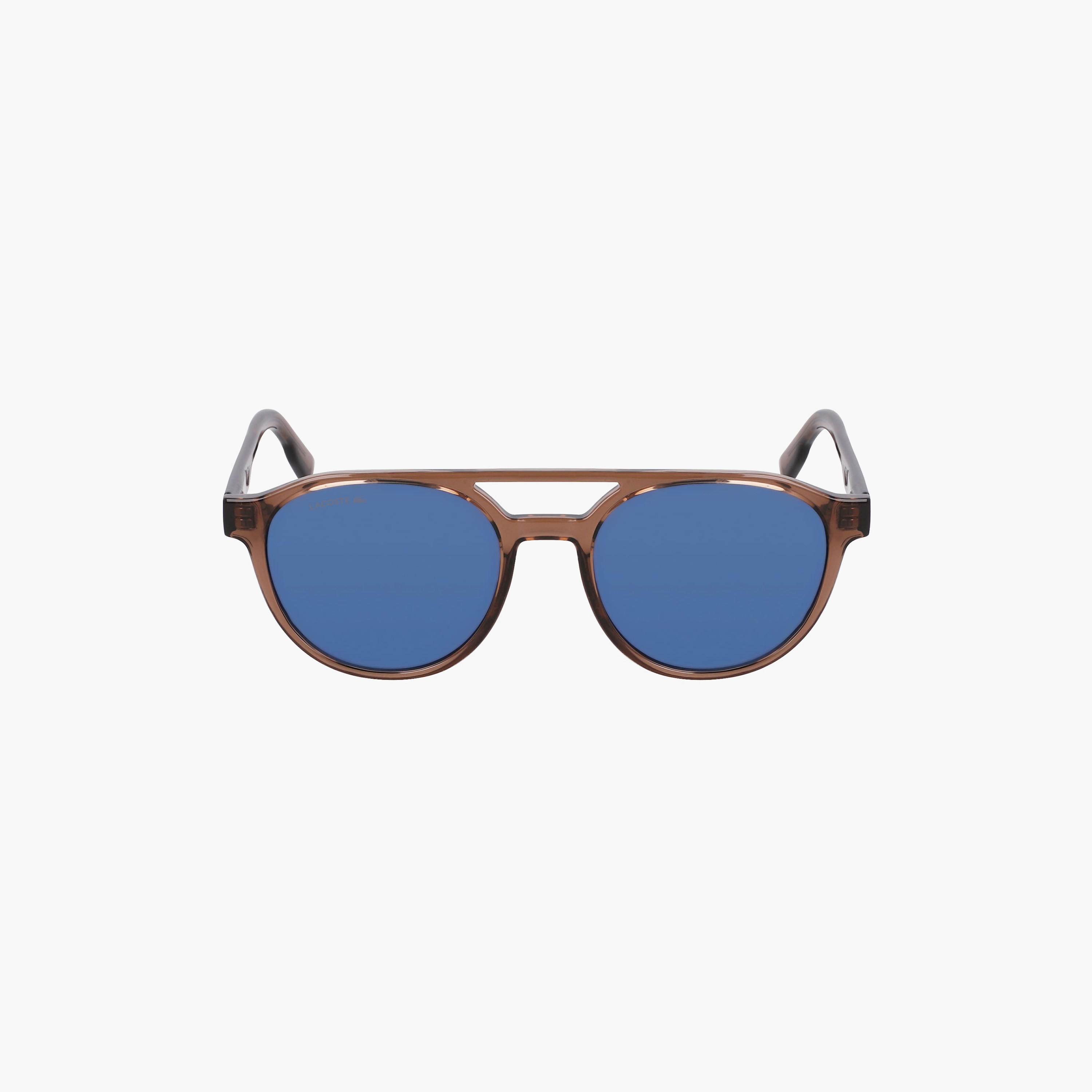 Lacoste 53 MM Blue Oval Sunglasses | L6008S-men-sunglasses-image-5