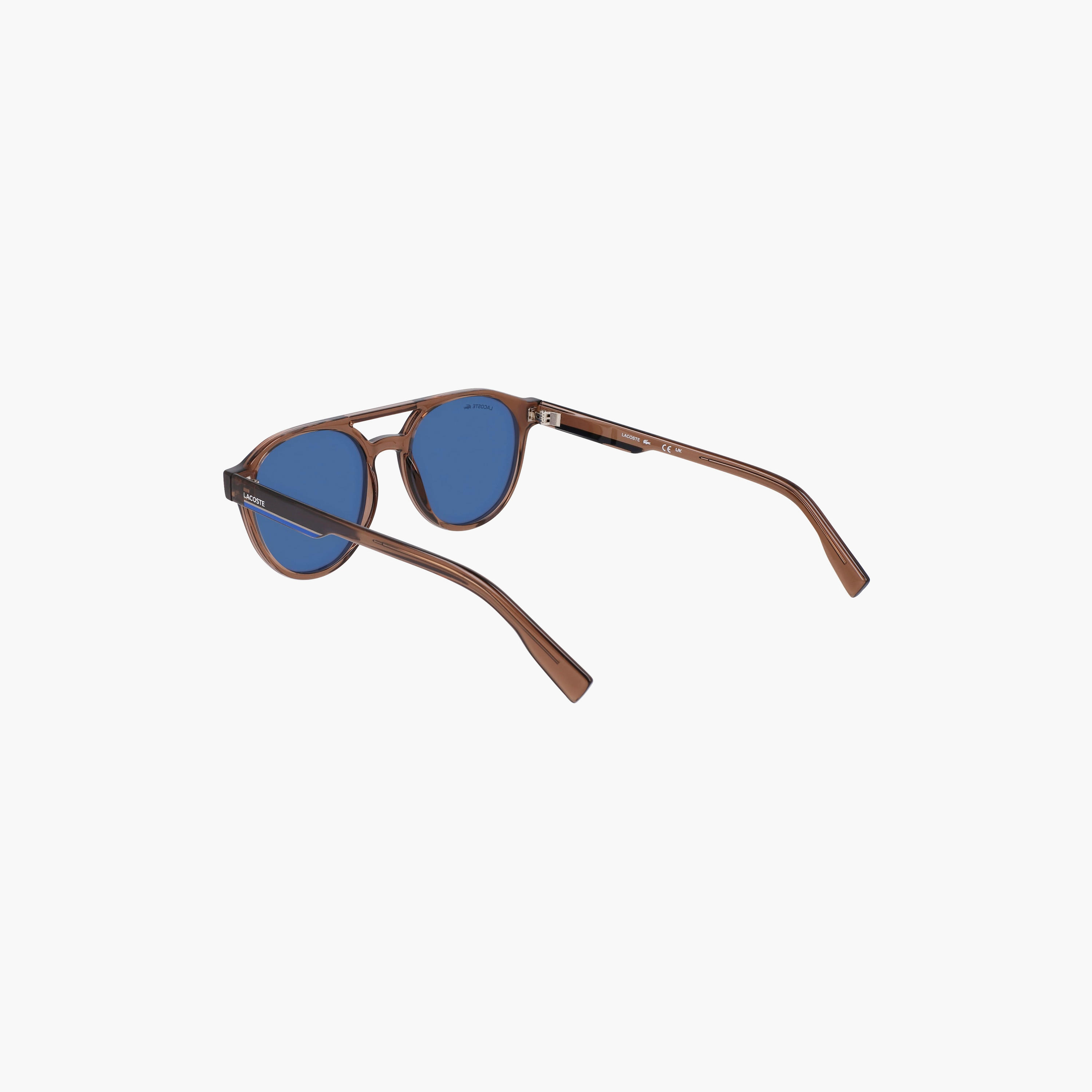 نظارة شمسية من لاكوست ذات بيضاوية باللون الازرق بمقاس 53 ملم | L6008S-men-sunglasses-image-7