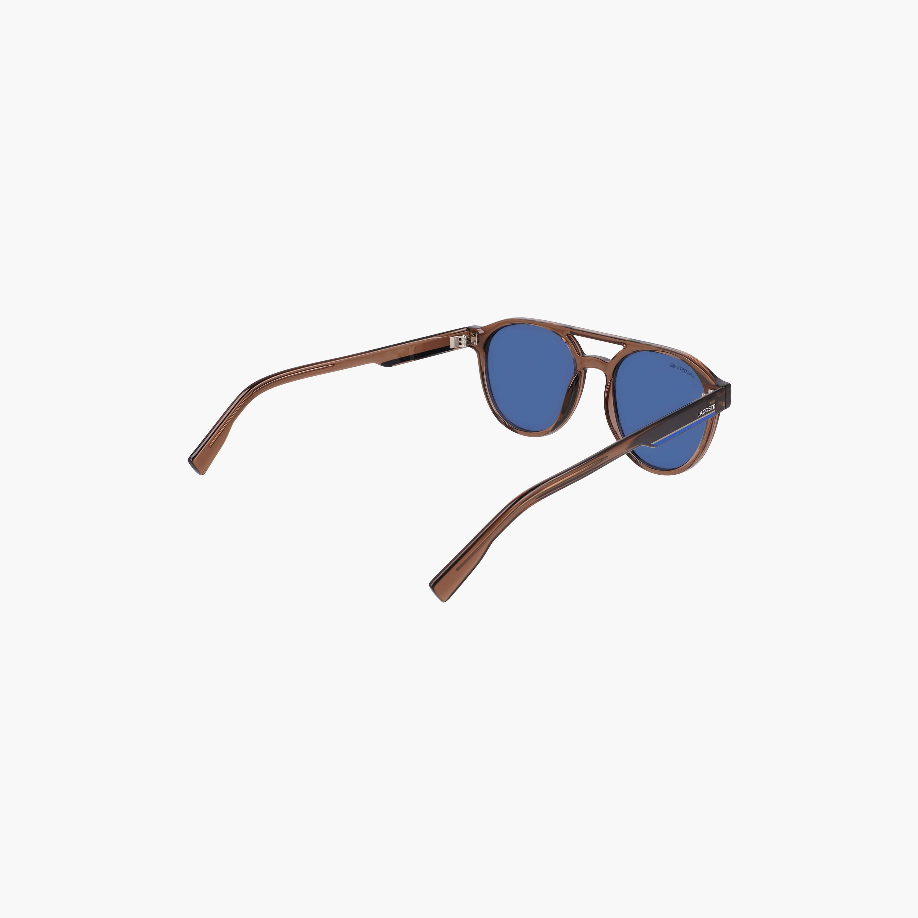 نظارة شمسية من لاكوست ذات بيضاوية باللون الازرق بمقاس 53 ملم | L6008S-men-sunglasses-image-9