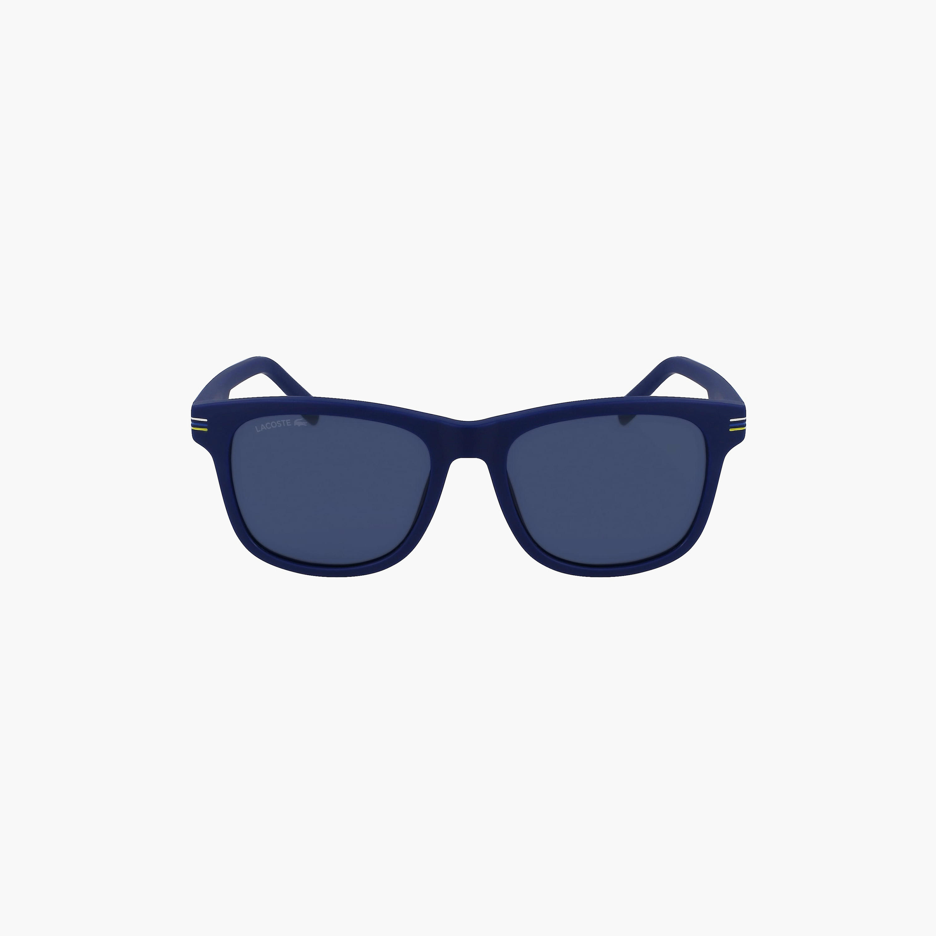 Lacoste 53 MM Blue Square Sunglasses | L995S-men-sunglasses-image-5