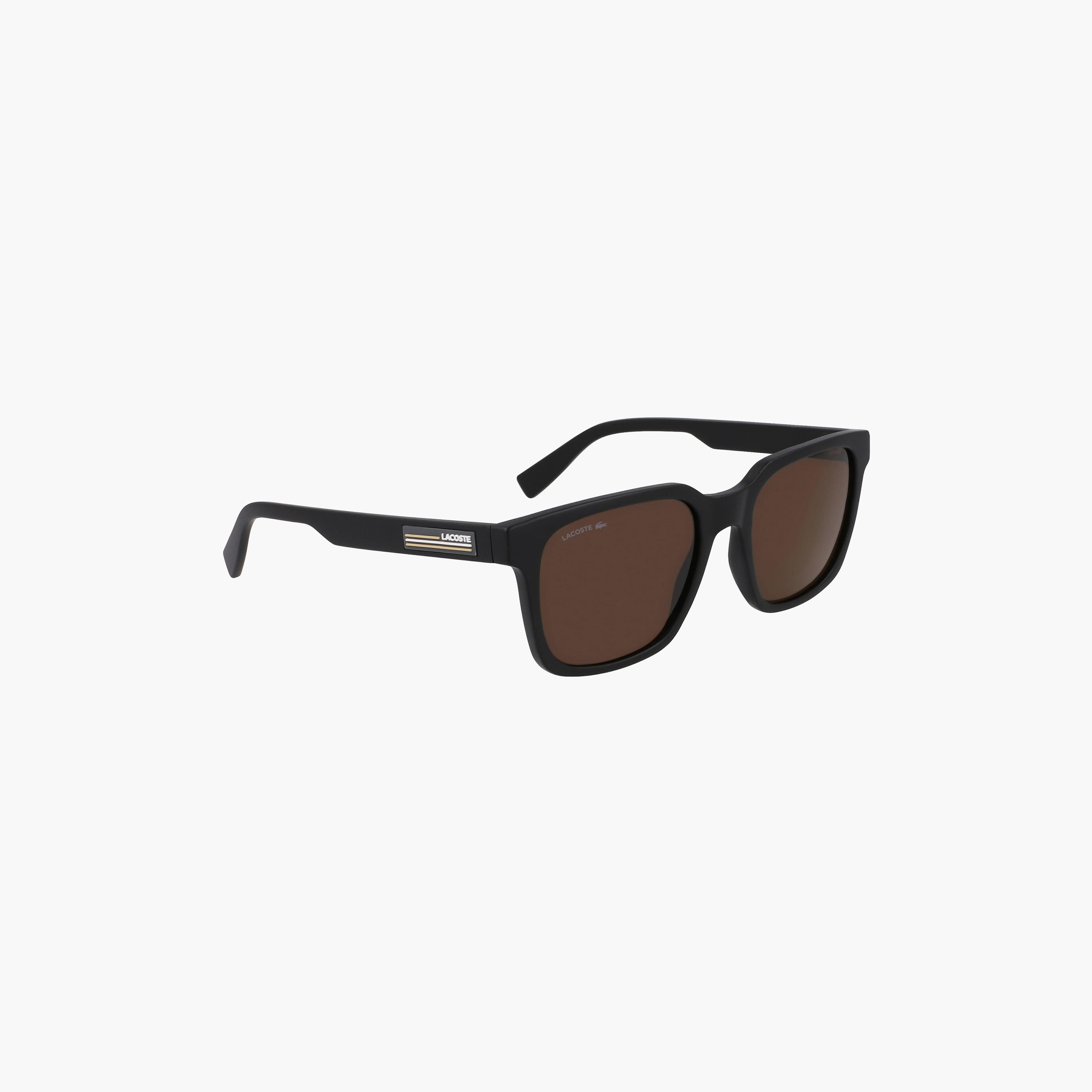 Lacoste 54 MM Brown Rectangle Sunglasses | L6028S-men-sunglasses-image-4