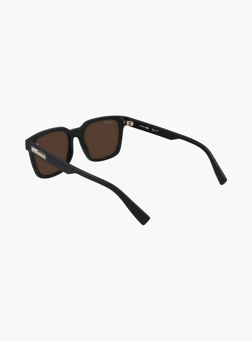 Lacoste 54 MM Brown Rectangle Sunglasses | L6028S-men-sunglasses-image-7