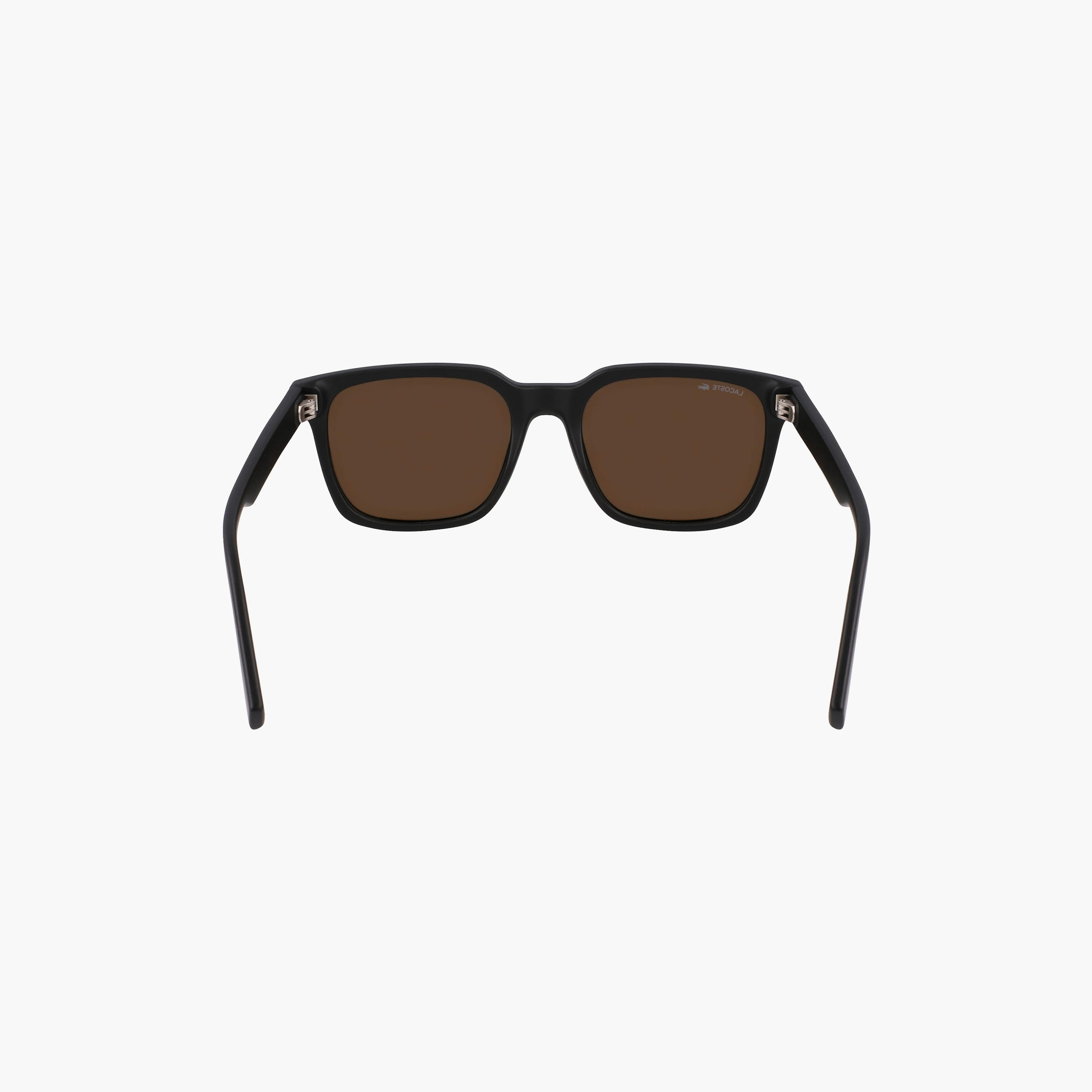 Lacoste 54 MM Brown Rectangle Sunglasses | L6028S-men-sunglasses-image-8